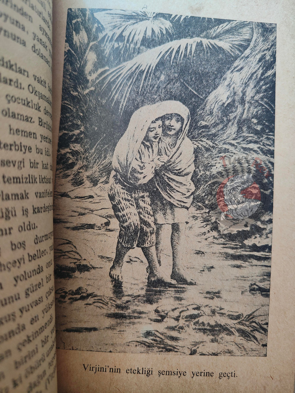 Bernardin de Saint-Pierre – Paul et Virginie 1940s Turkish Book Turkey Illustrated Tony Johannot