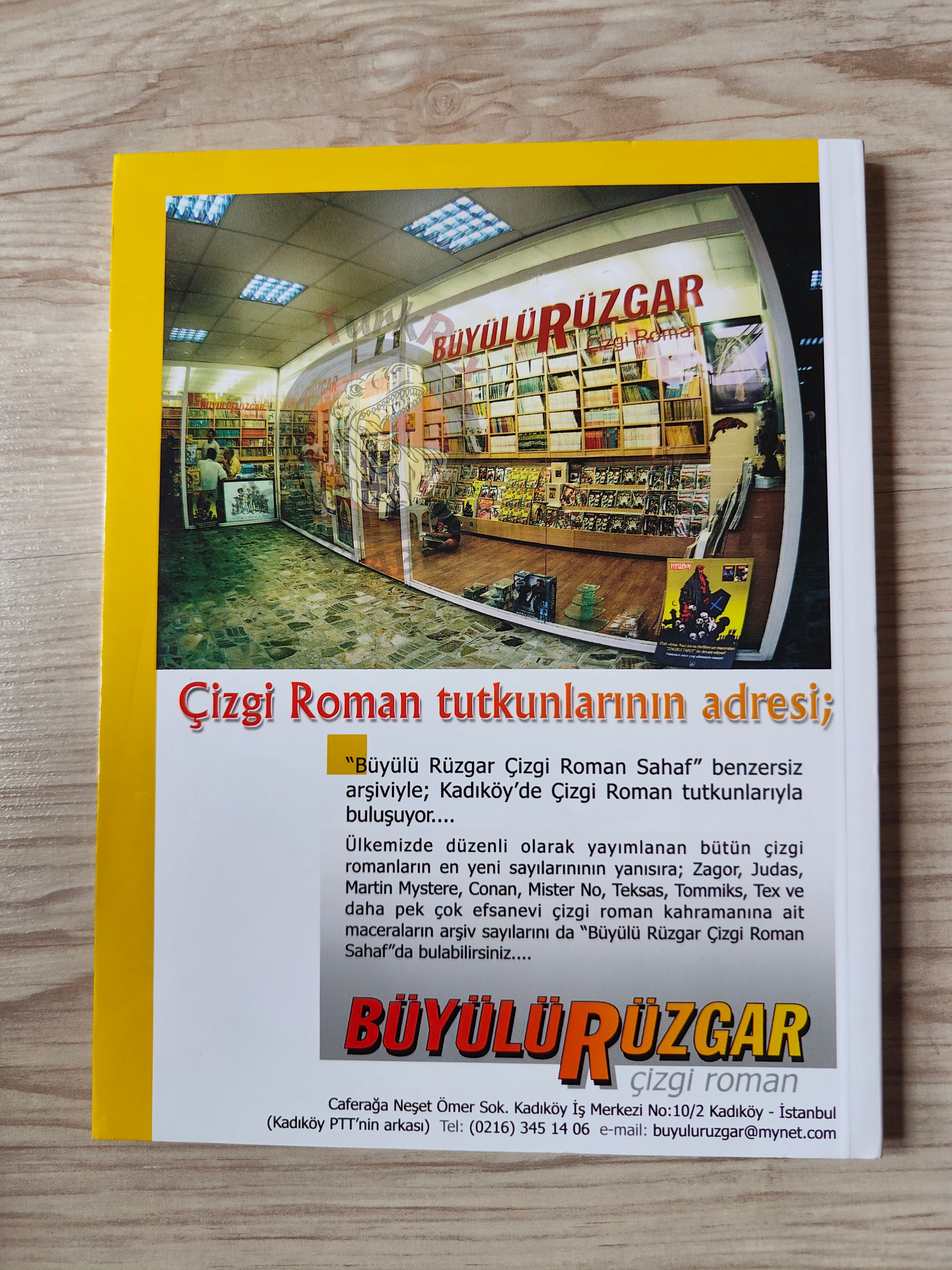 Zagor Cico #35 2005 Un pellerossa chiamato Cico Turkish Comic Turkey #3