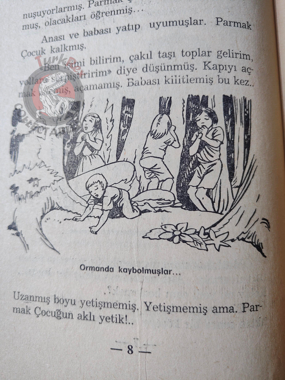 Grimm Brothers – Tom Thumb 1975 Turkish Book Turkey Illustrated