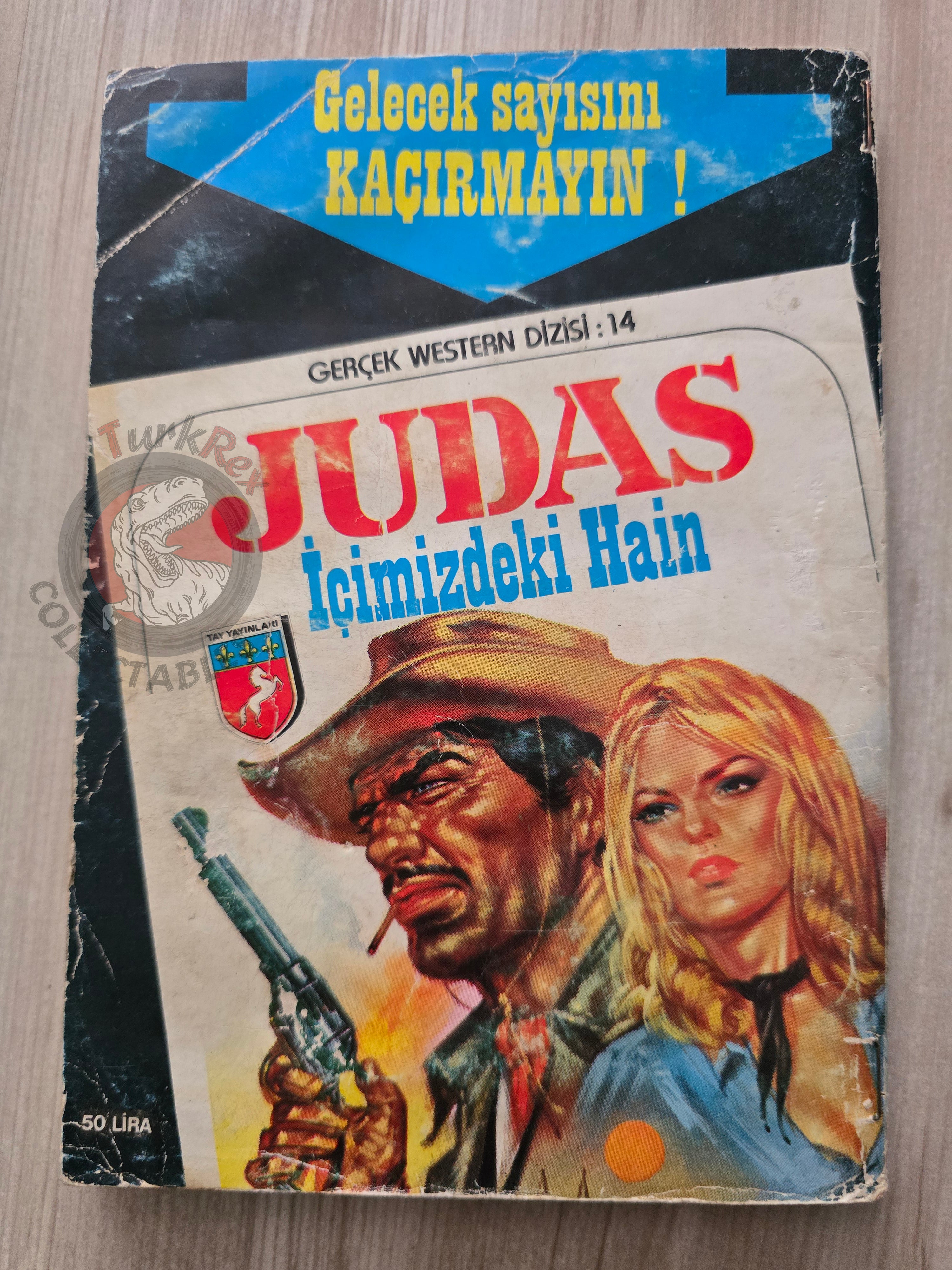 Judas #13 Turkish Edition Comic Turkey La Gola del Lupo #5