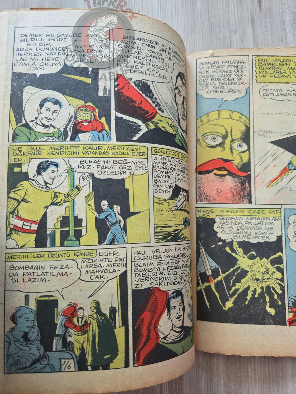 Çocuk Haftası Magazine 1962 Peter Pan Turkish Comic Turkey