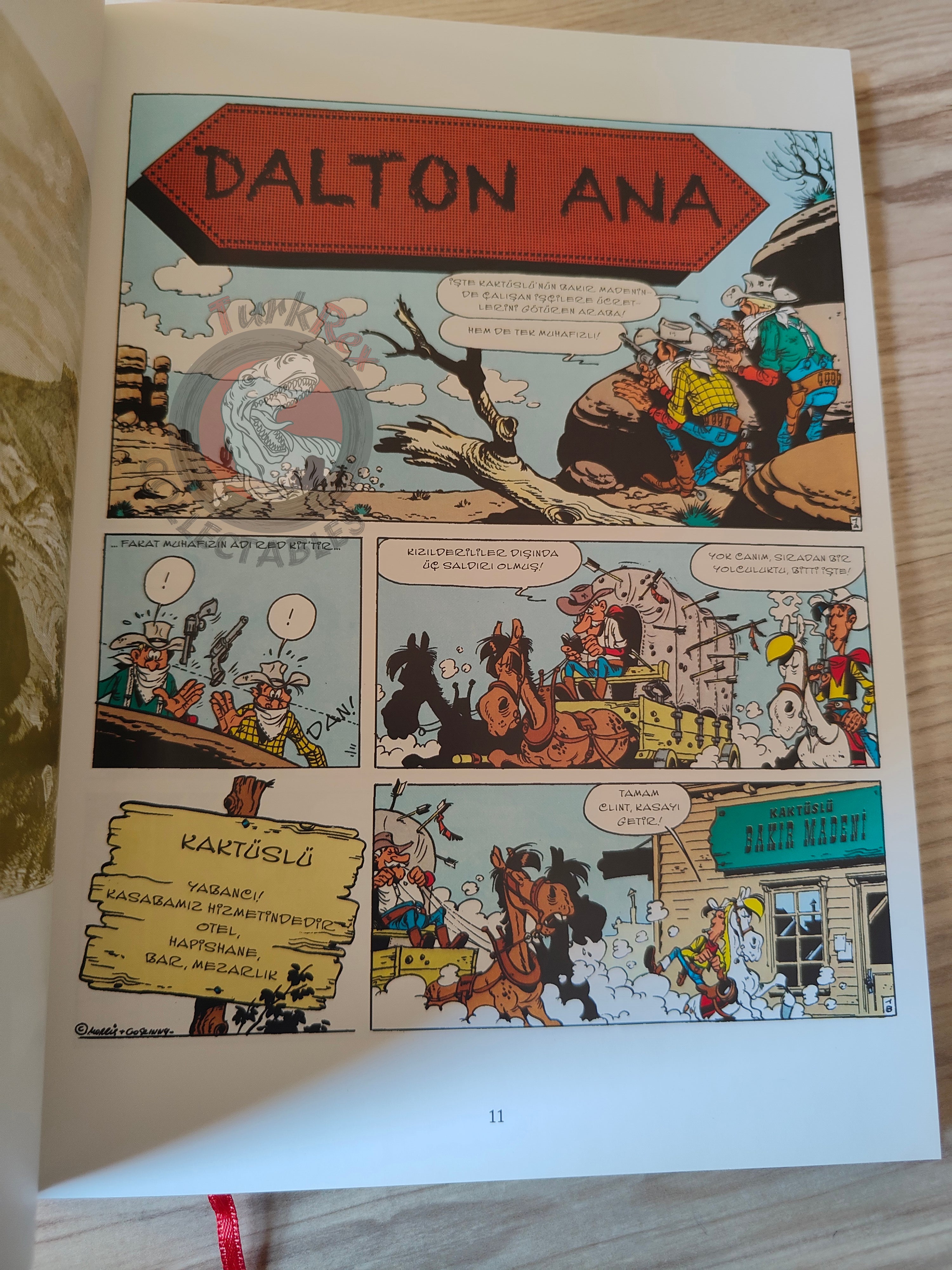 Lucky Luke – L'integrale #13 Turkish Comic Turkey Ma Dalton