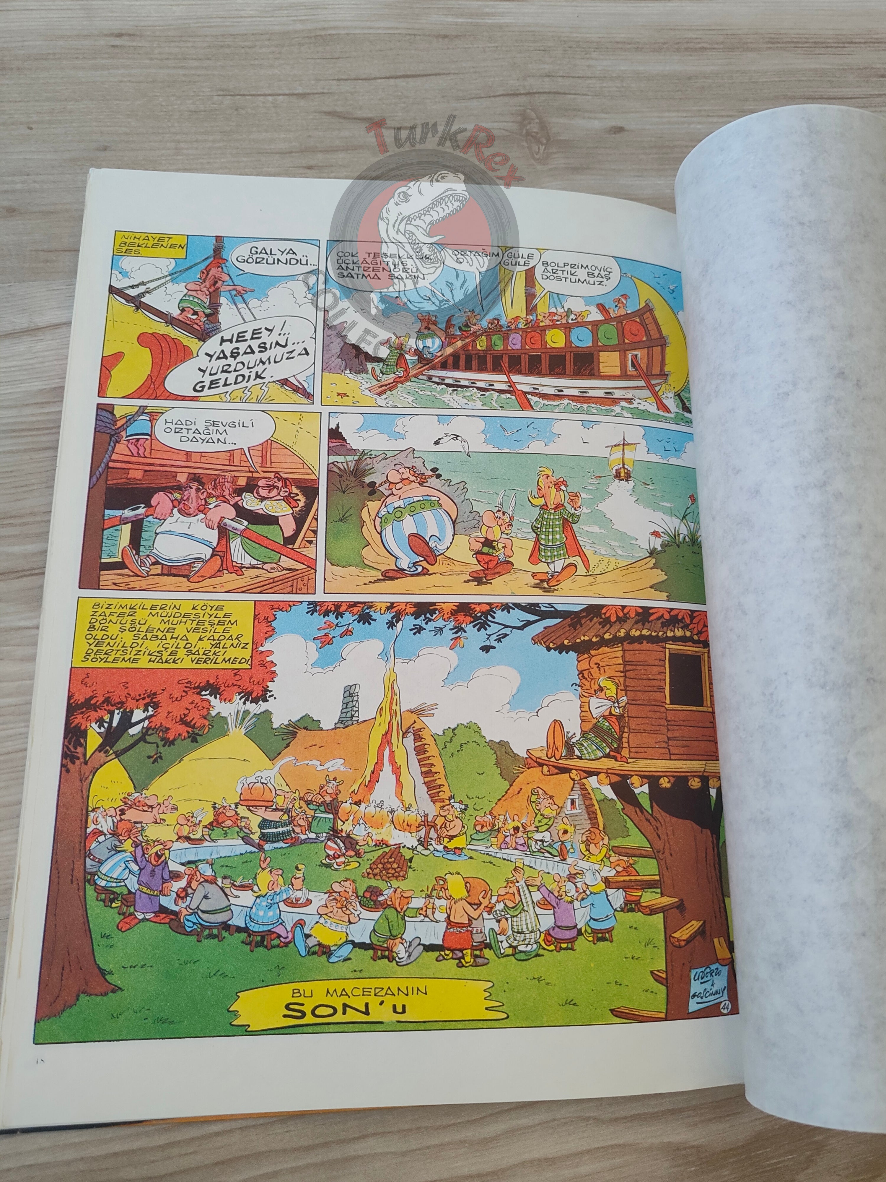 Asterix – Asterix the Gladiator 1973 Turkish Edition Comic Turkey