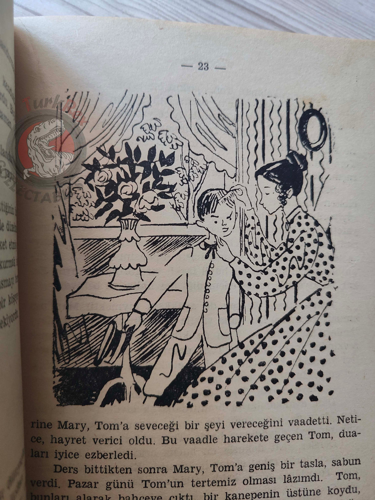 Mark Twain – Tom Sawyer 1971 Turkish Book Turkey Illustrated