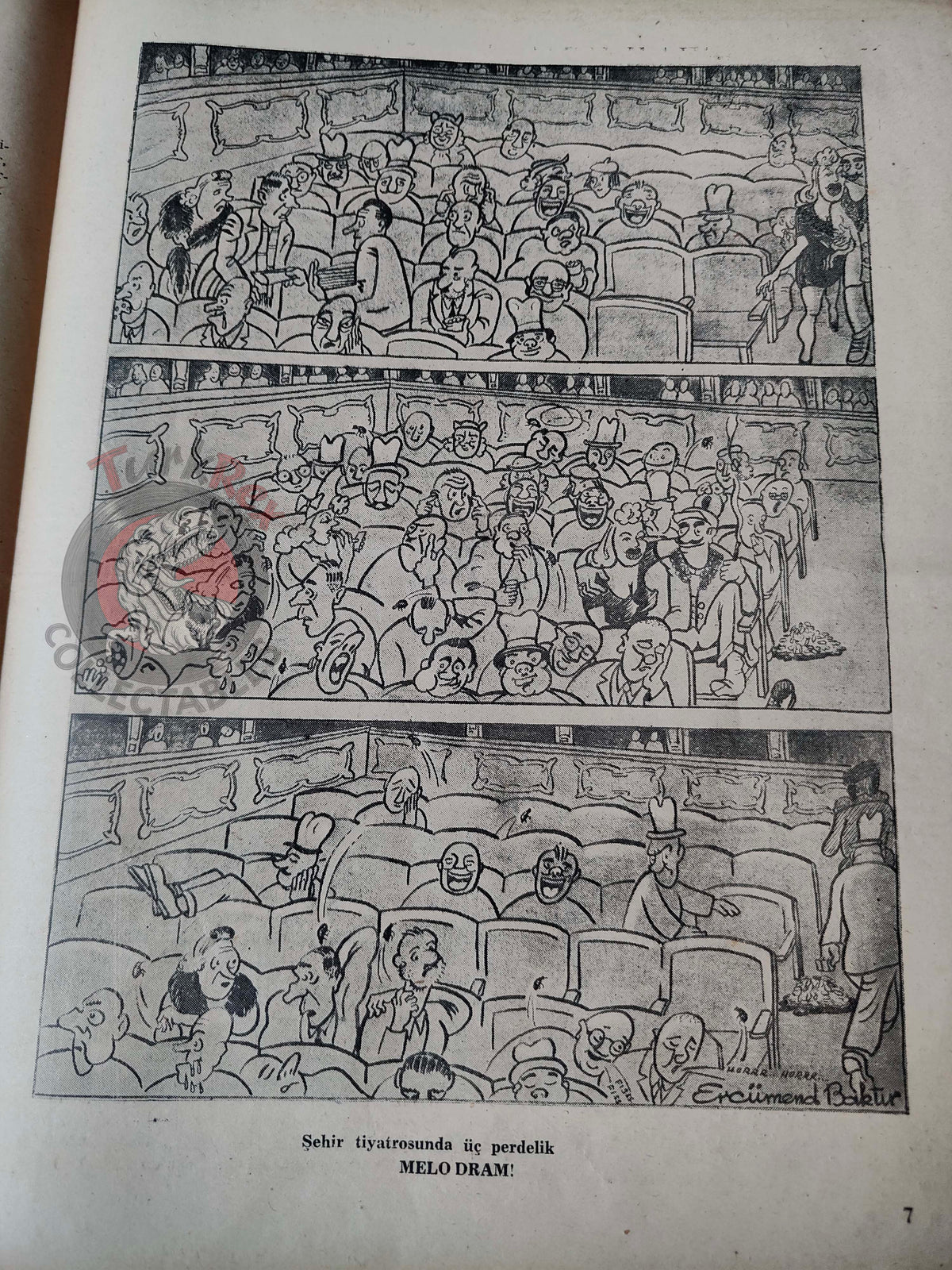 Amcabey 1944 Humor Magazine Turkish Turkey Germany Front Italy Balkans WW2 era