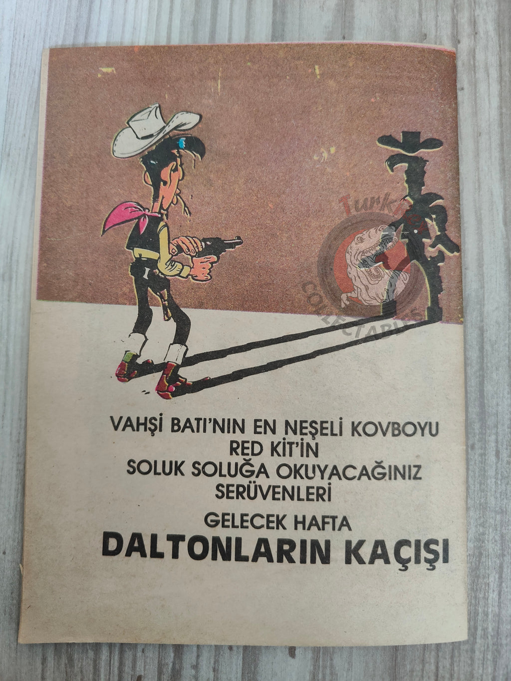 Lucky Luke #39 Nitroglycérine 1989 Turkish Comic Turkey