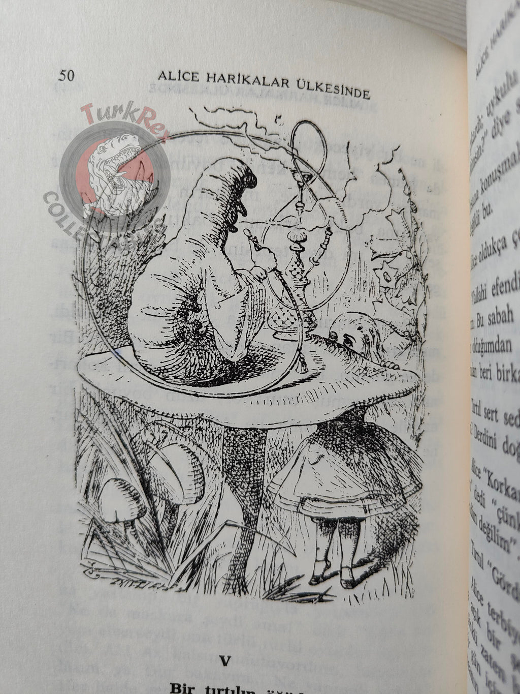 Lewis Carroll – Alice in Wonderland 1990 Turkish Book Turkey Illustrated John Tenniel