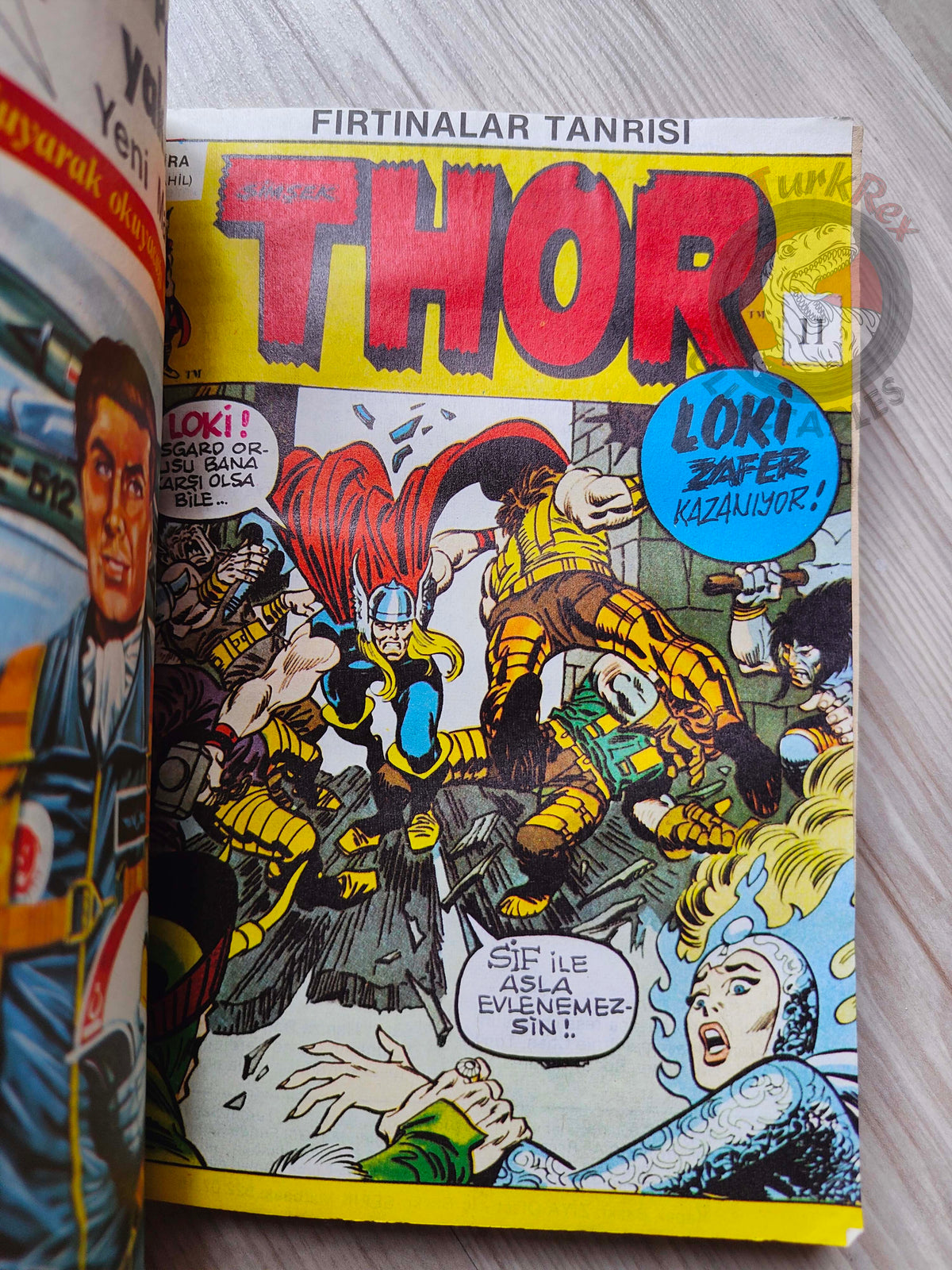 Thor #4 1985 Turkish Comic Turkey The Mighty Thor #193–196 Silver Surfer