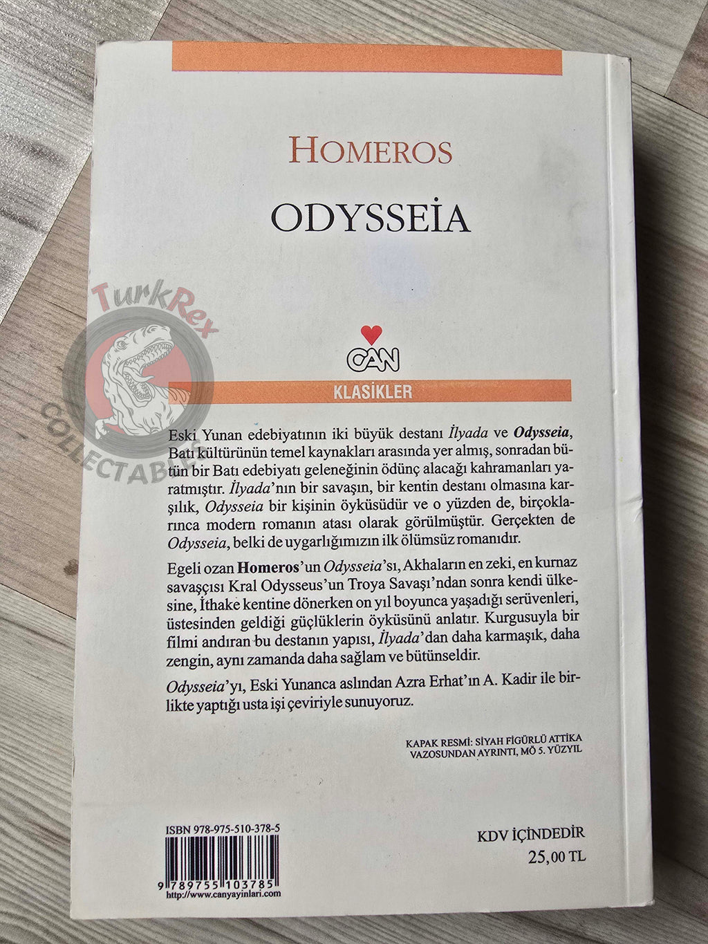 Homeros – Odysseia 2010 Turkish Book Turkey