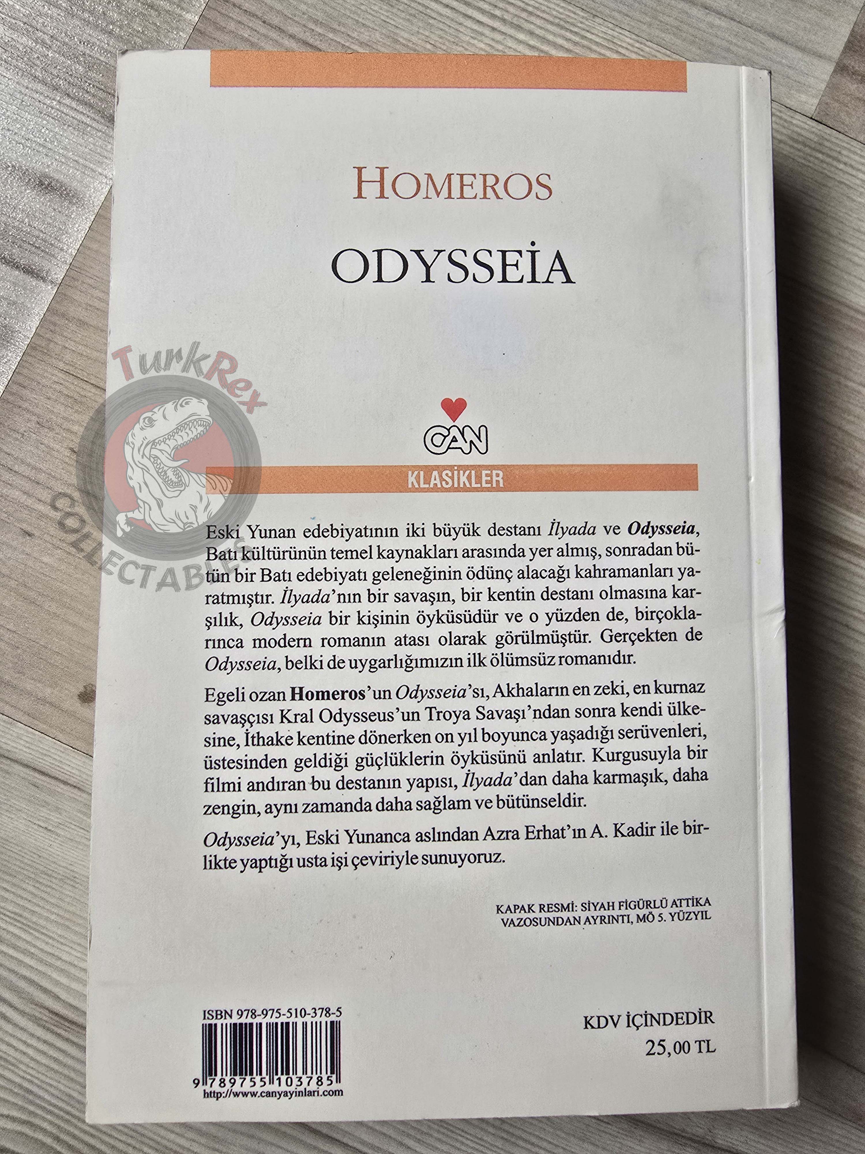 Homeros – Odysseia 2010 Turkish Book Turkey