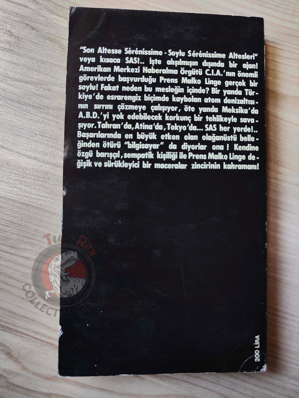 Gerard de Villiers – SAS Rendez-vous à San Francisco 1983 Turkish Book Turkey