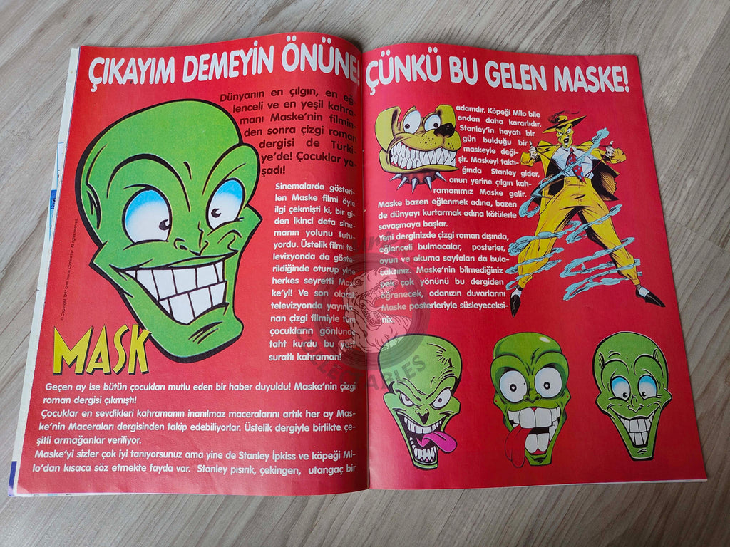 Casper the Friendly Ghost Magazine – Issue #22 1997 Turkish Comic Turkey