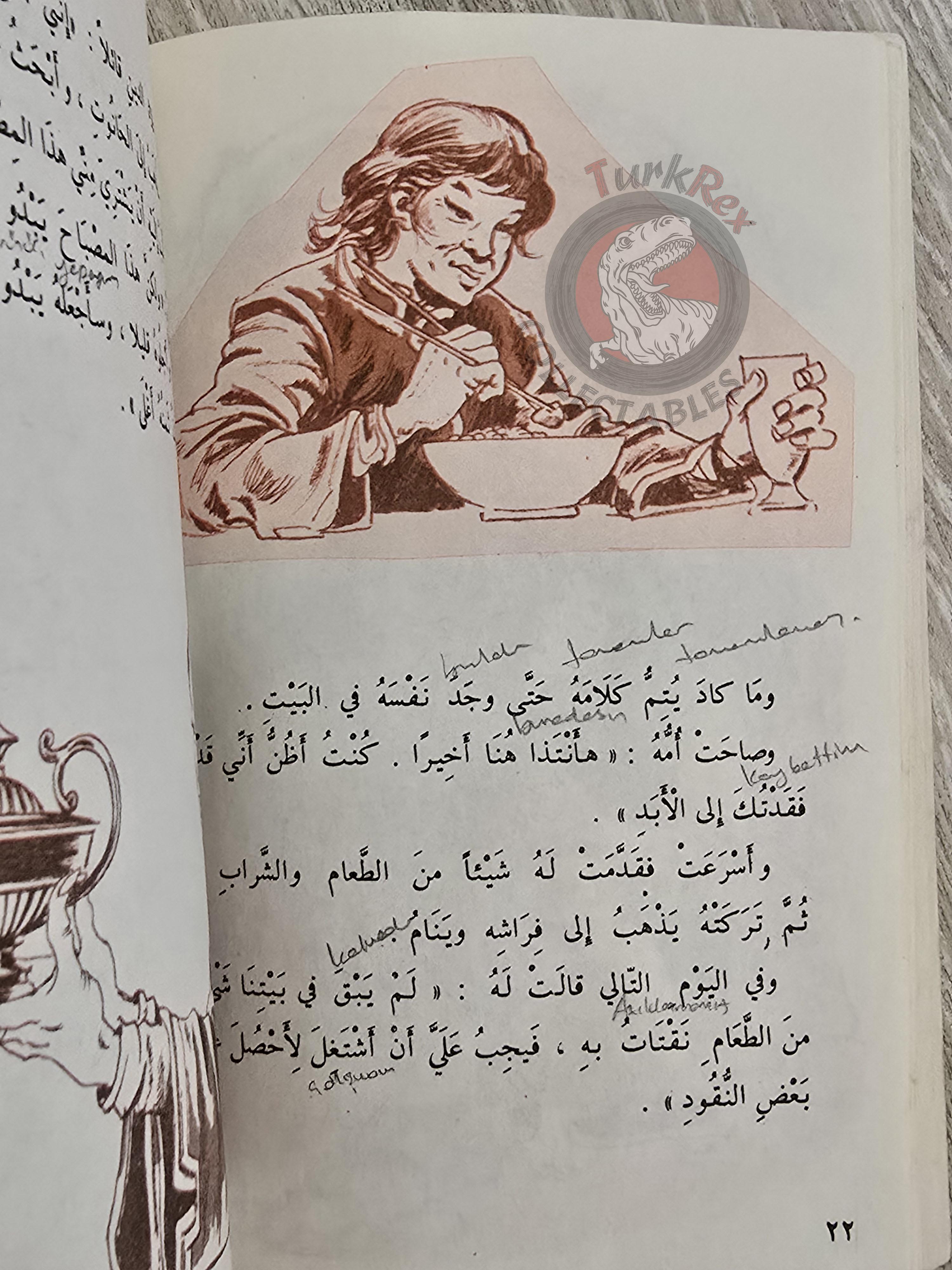 Aladdin and the Magic Lamp 2000s Arabic Book Turkey 1001 Nights Illustrated 1