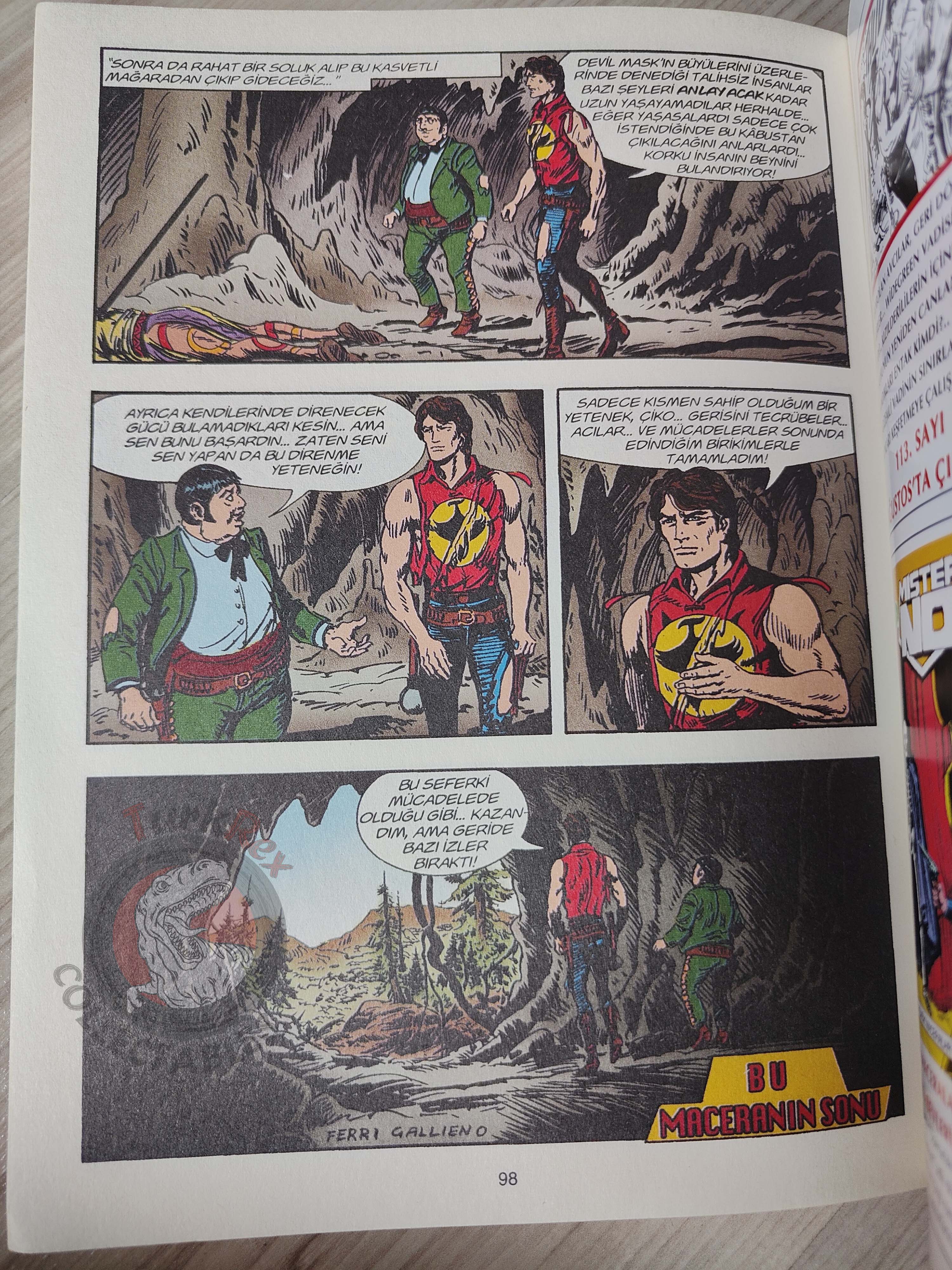 Zagor #112 2011 Magia Indiana Turkish Comic Turkey #500