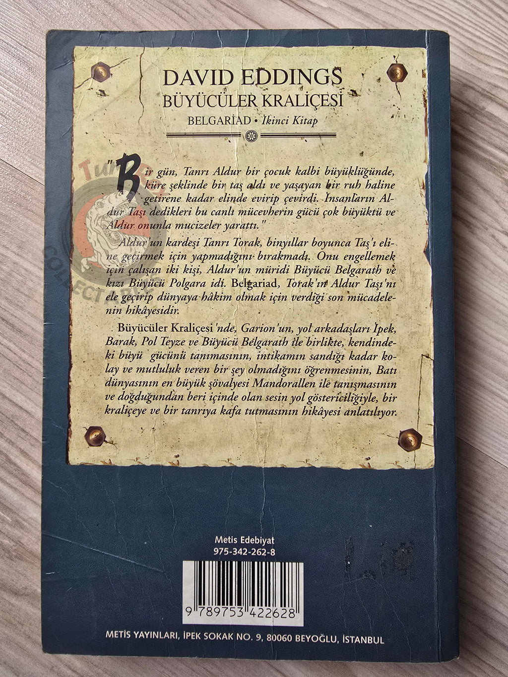 David Eddings – The Belgariad 2: Queen of Sorcery 1999 1st Turkish Book Turkey
