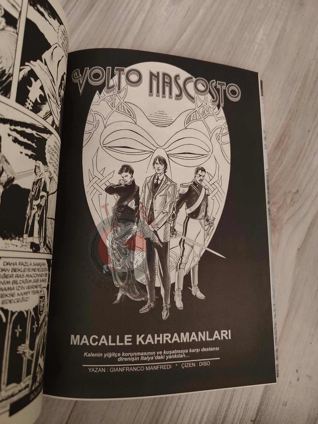 Volto Nascosto Vol #3 La fortezza Turkish Comic Turkey Bonelli #5 #6
