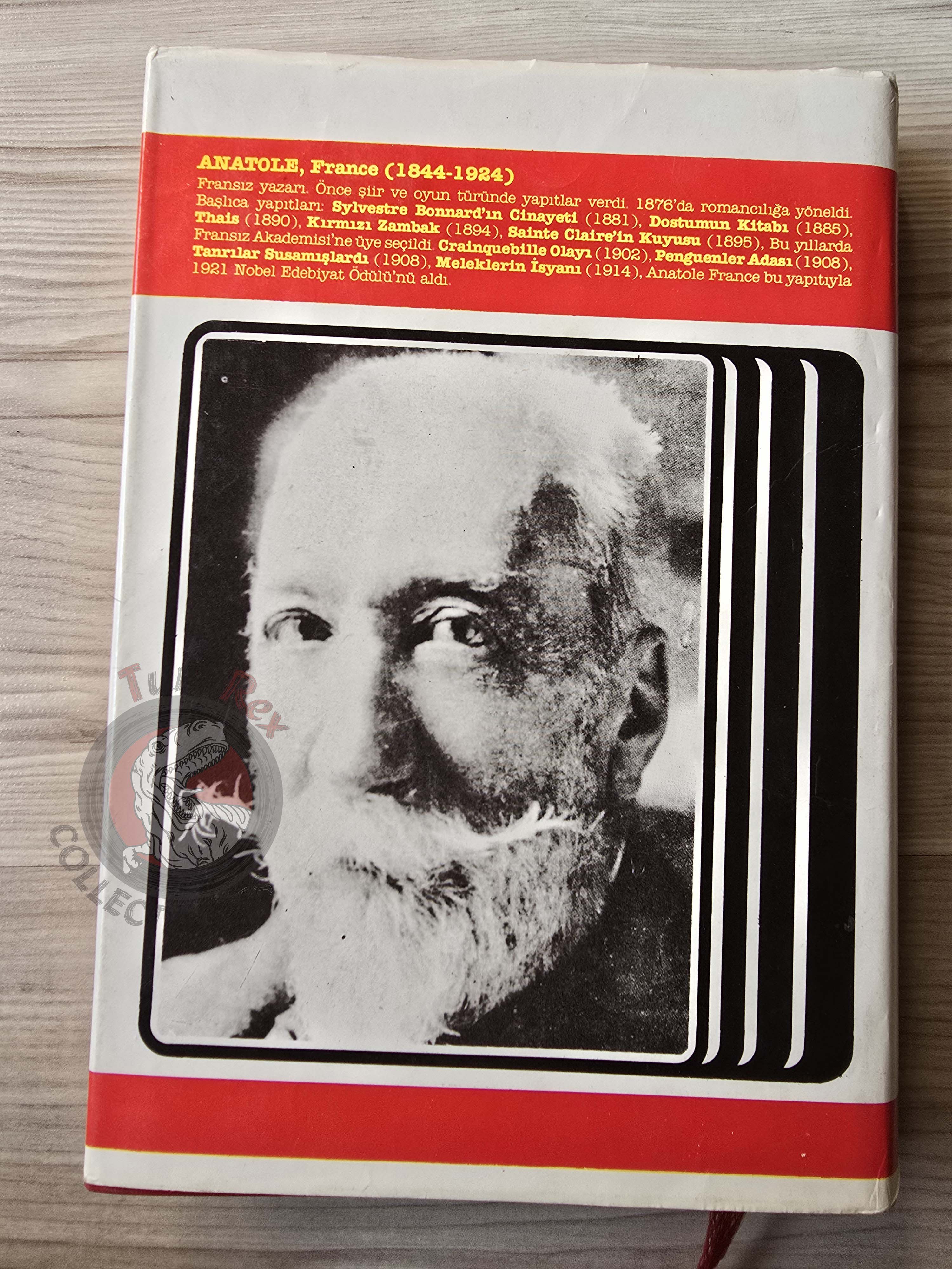 Anatole France – Thais 1985 HC/DJ Turkish Book Turkey