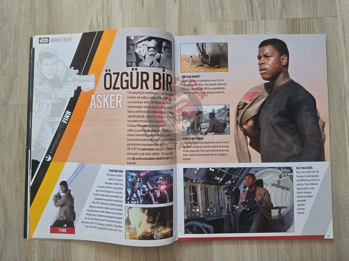 Star Wars: The Force Awakens 2015 Turkish Mag Turkey Film Special Issue