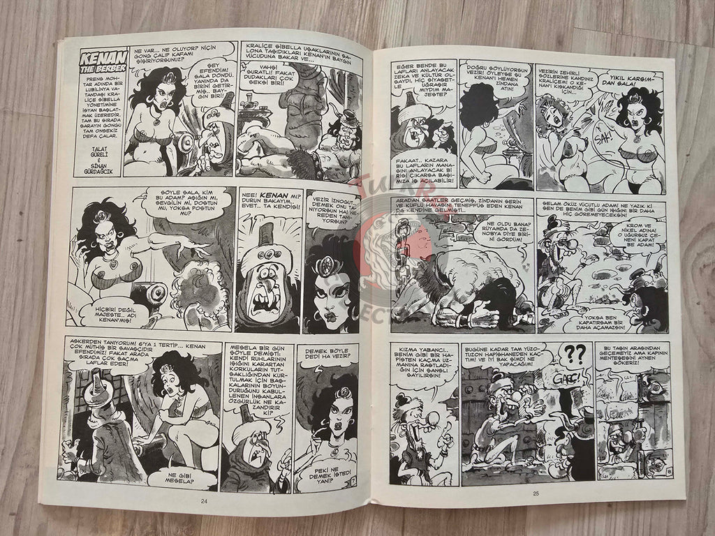 Hipnoz 2011 Batman and Joker Turkish Comic Mag Turkey Barber Kenan Conan Blondes by Gaby and Dzack