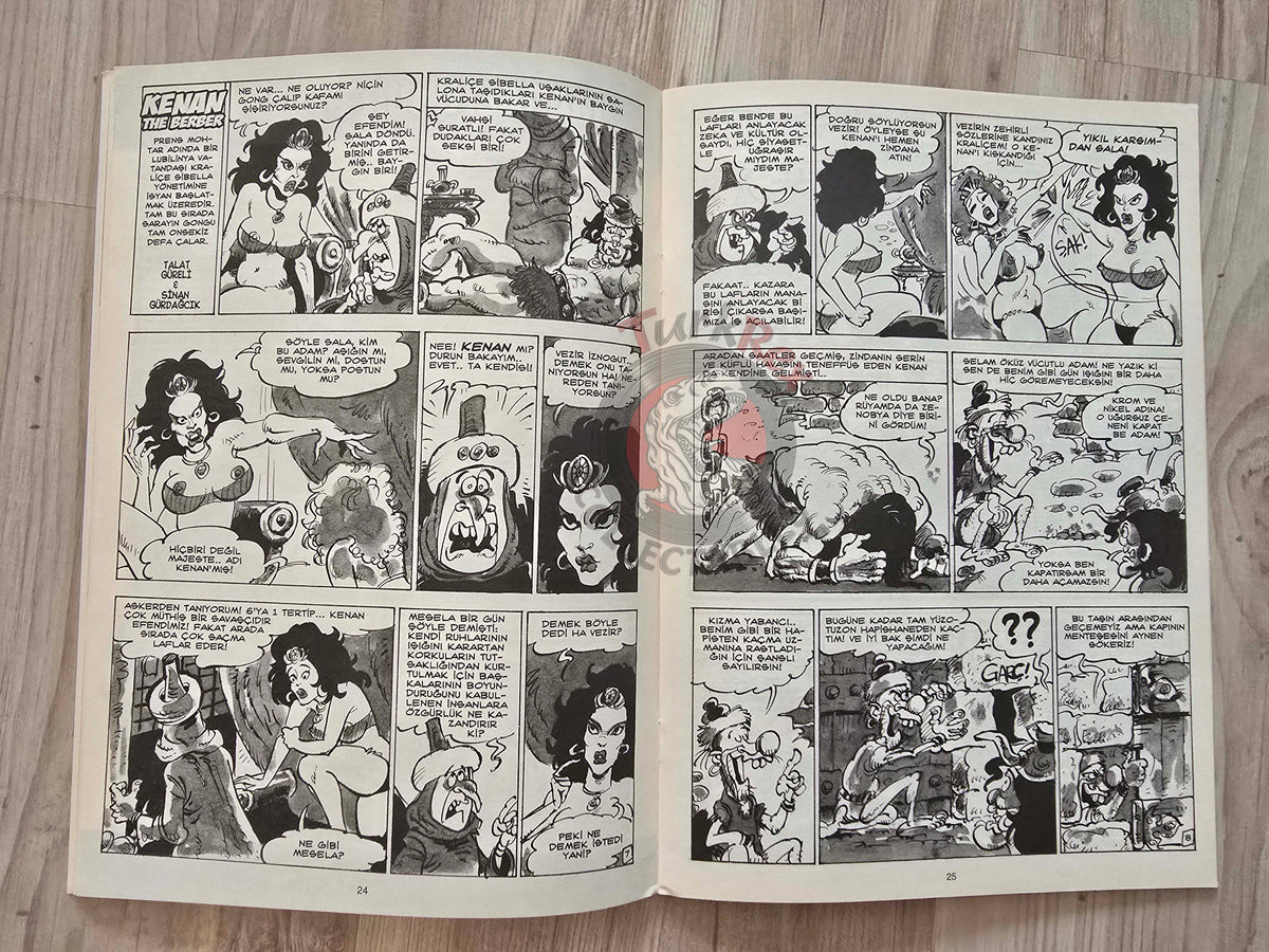 Hipnoz 2011 Batman and Joker Turkish Comic Mag Turkey Barber Kenan Conan Blondes by Gaby and Dzack