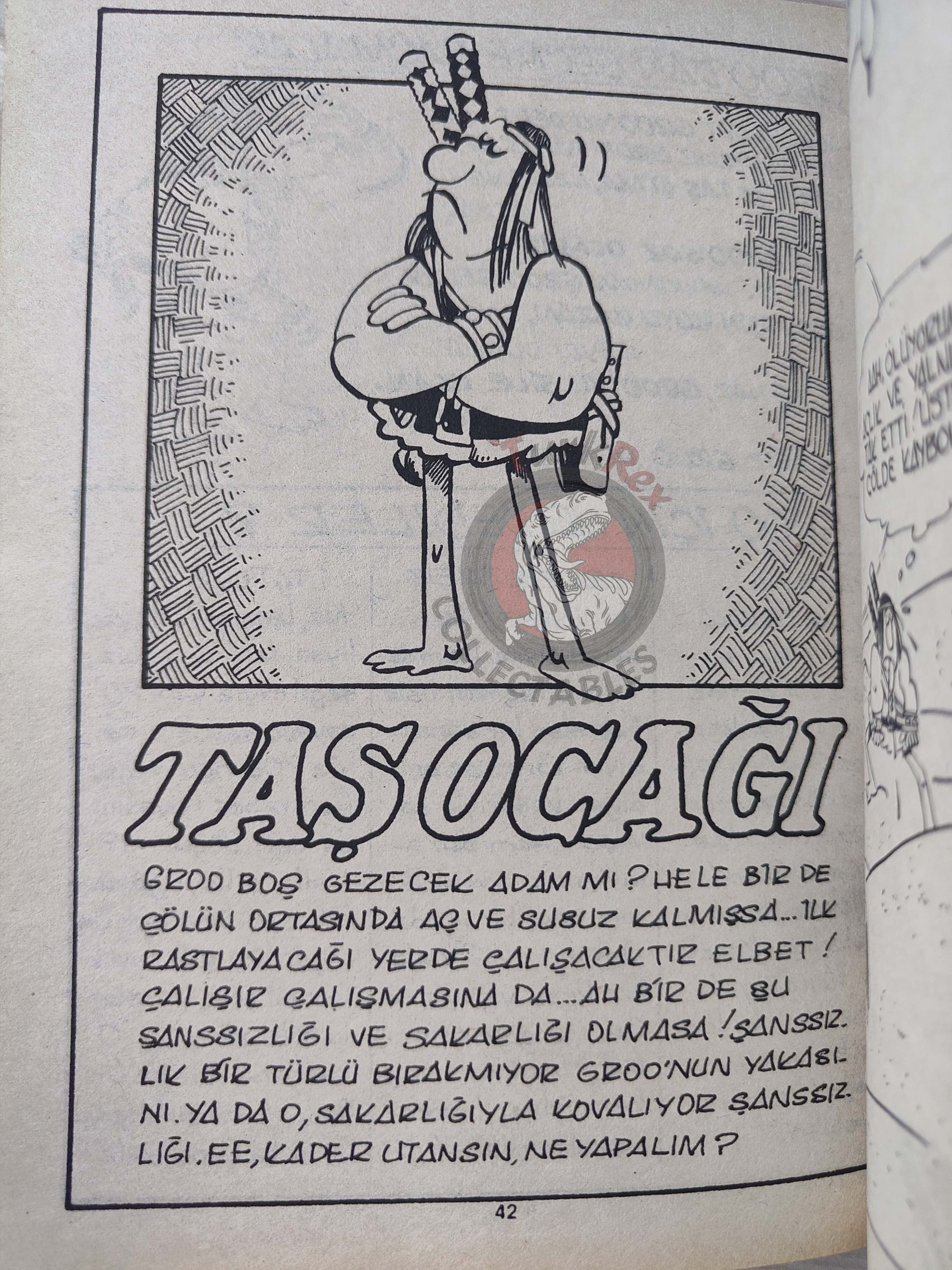 Groo the Wanderer #7 1989 Turkish Comic Turkey cover #13
