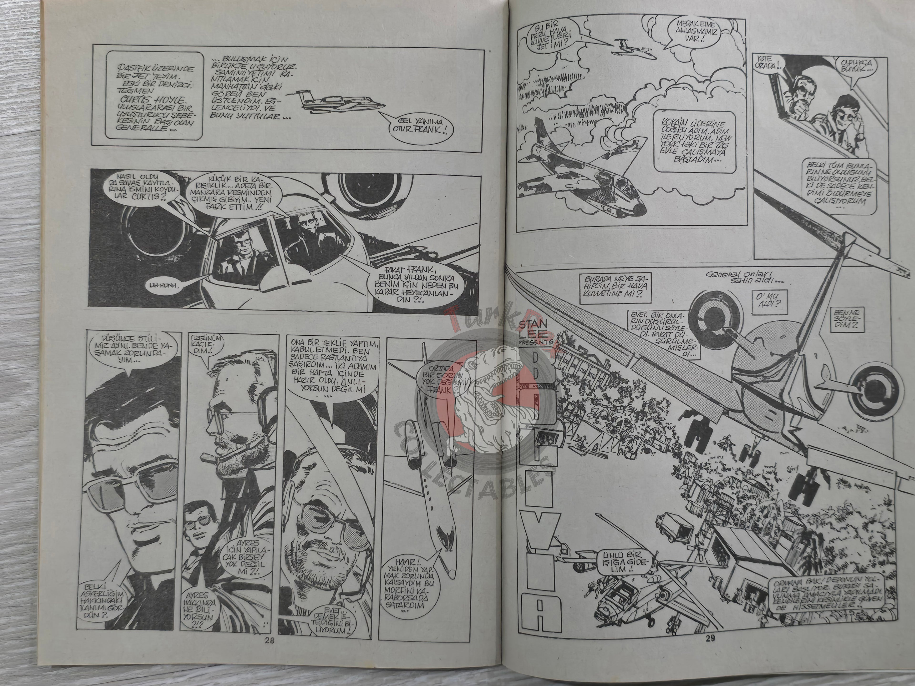 The Punisher #18 1992 Turkish Comic Turkey #1 Magazine #3