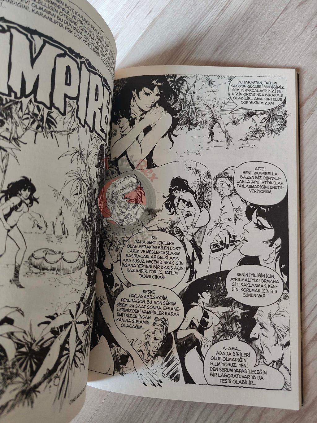 Vampirella Crimson Chronicles #1 2010 Turkish Comic Turkey Frank Frazetta