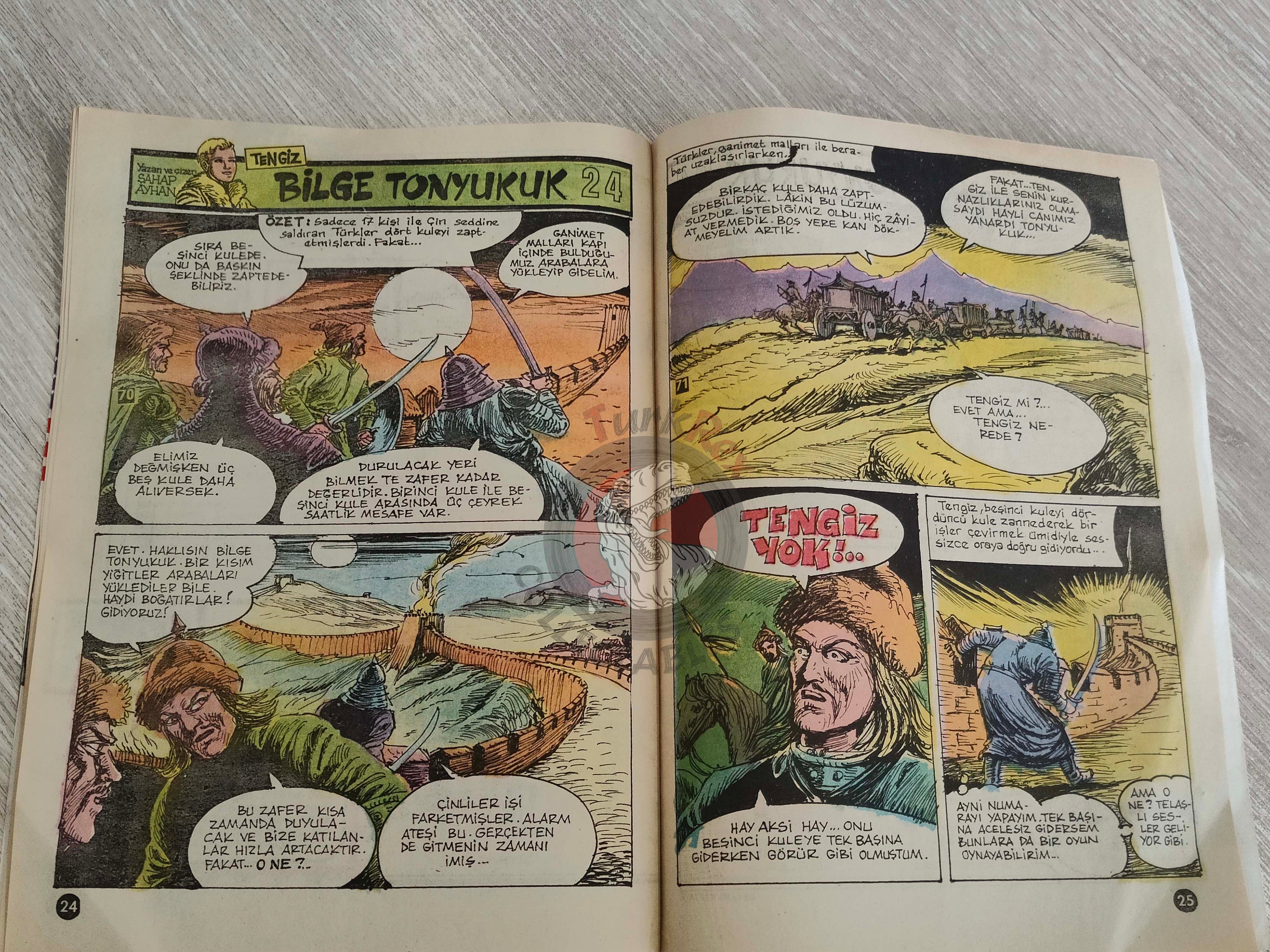 Tercüman Çocuk #48 1983 Turkish Comic Turkey Chick Bill Tounga Ugaki Cubitus