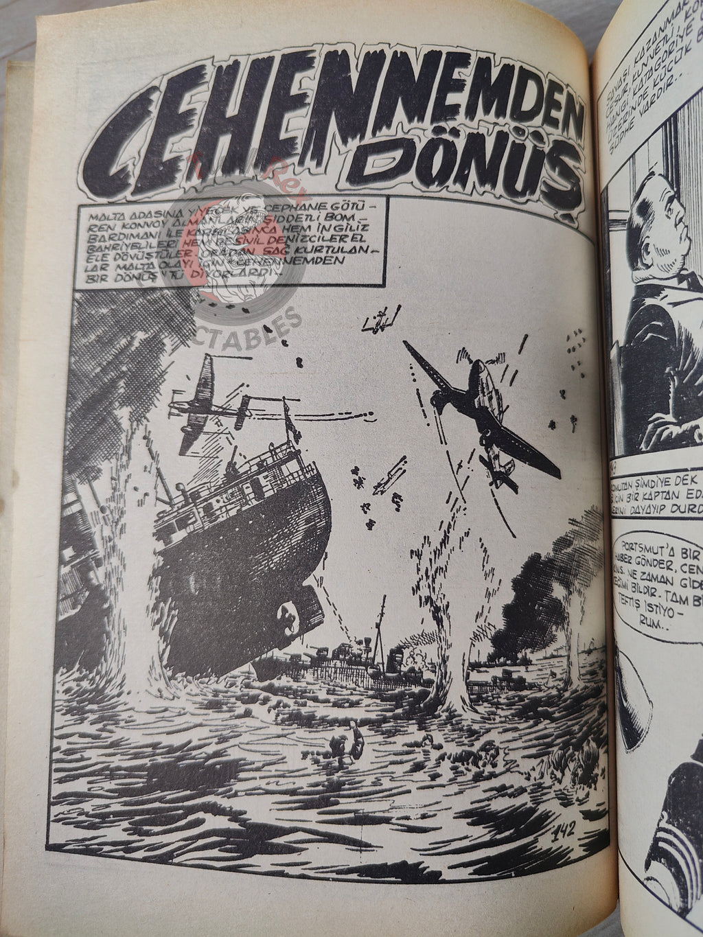 War Picture Library Special #6 1982 Turkish Comic Turkey WW2 stories