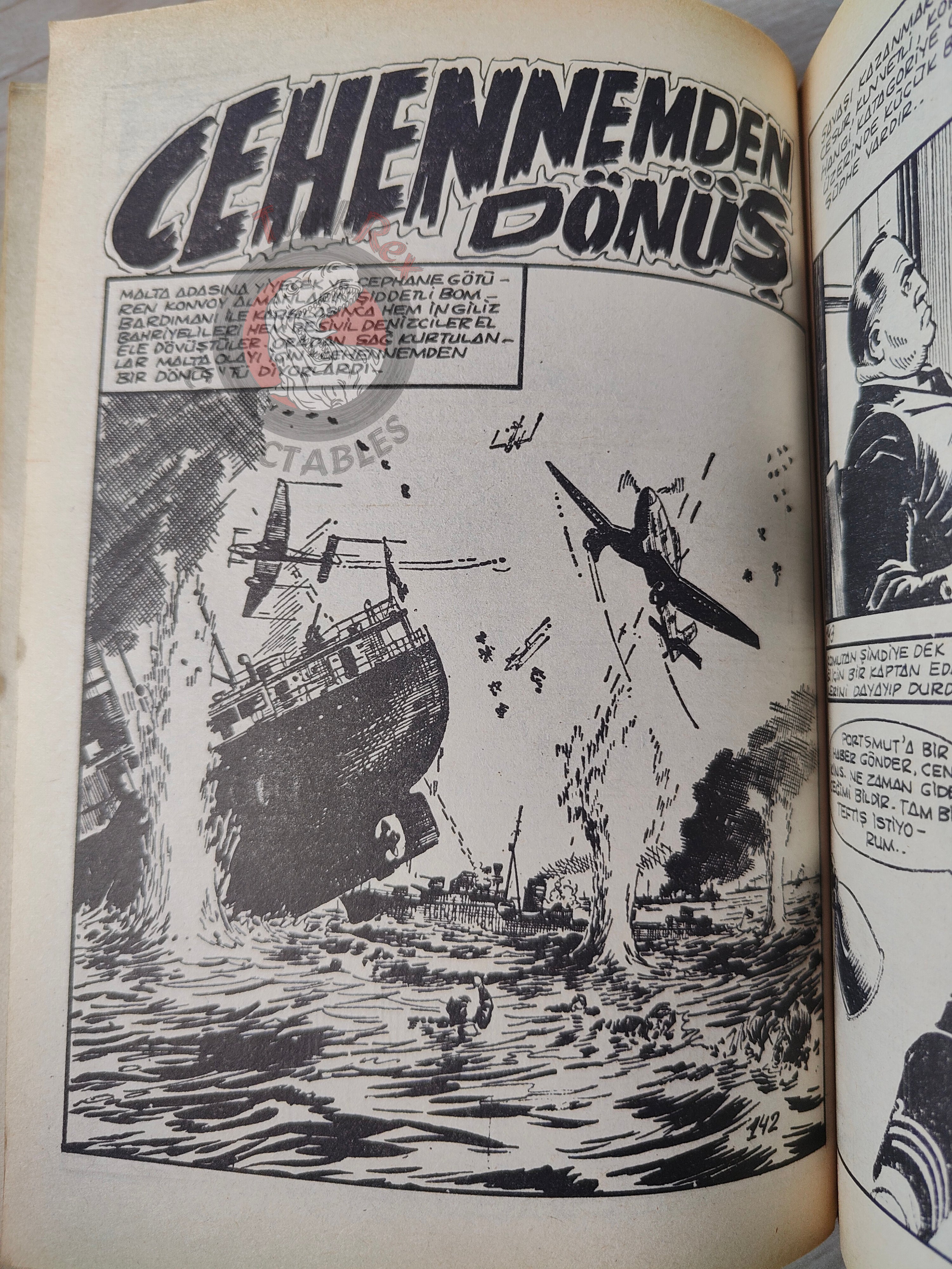 War Picture Library Special #6 1982 Turkish Comic Turkey WW2 stories
