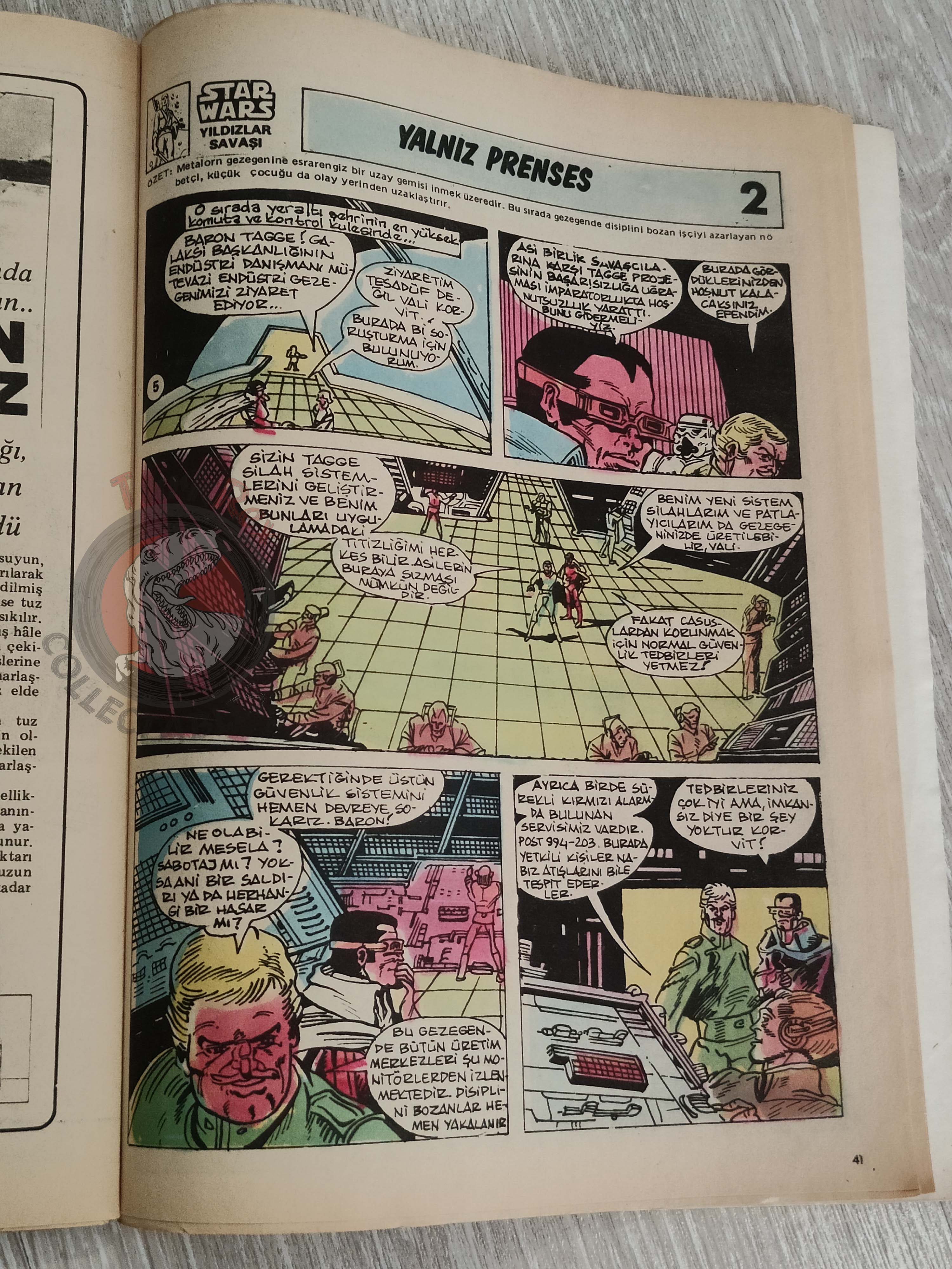 Tercüman Çocuk #48 1982 Turkish Comic Turkey Star Wars #30 Pink Panther Tounga