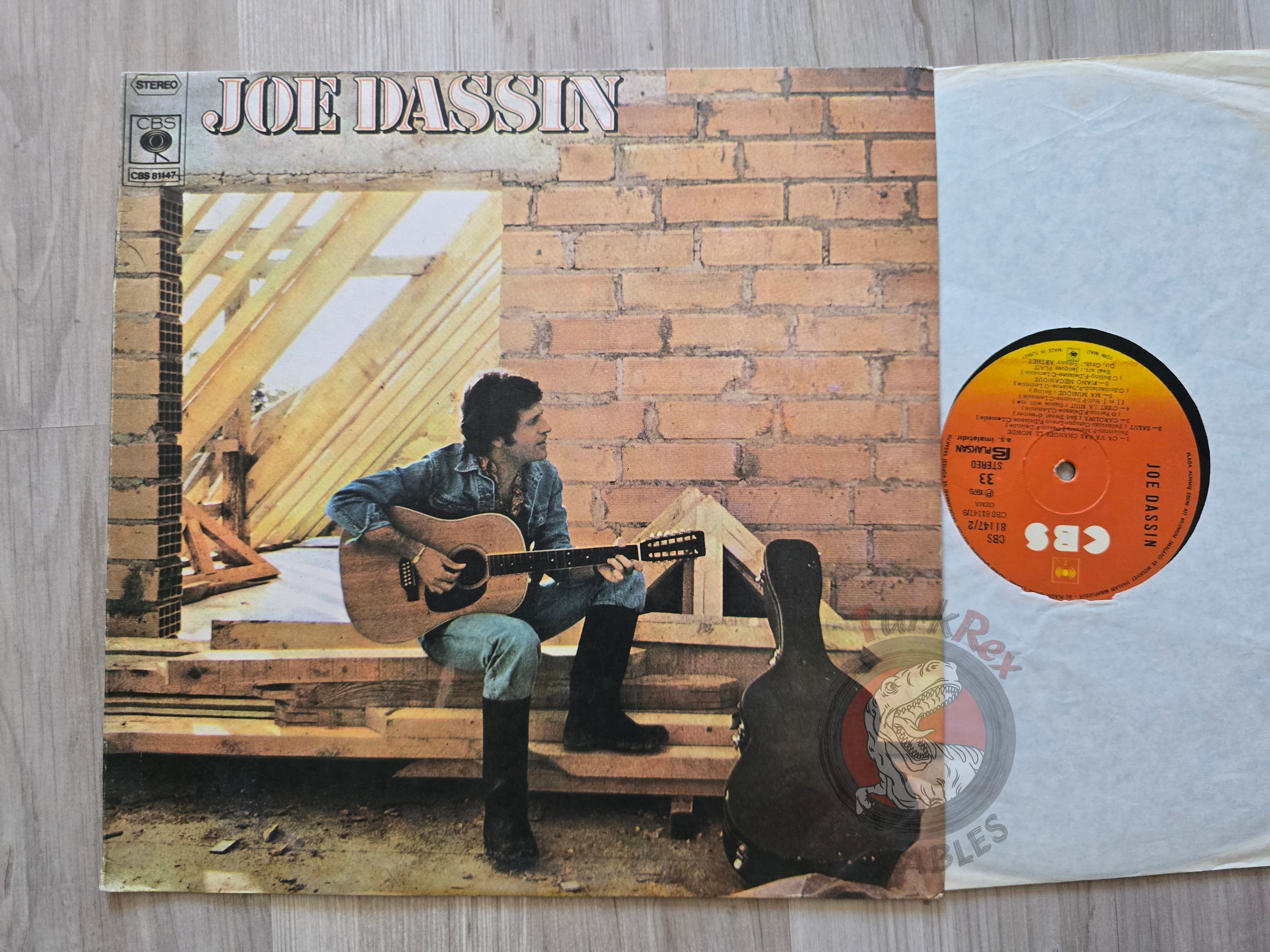 Joe Dassin – Joe Dassin Turkish Pressing Vinyl Turkey Edition