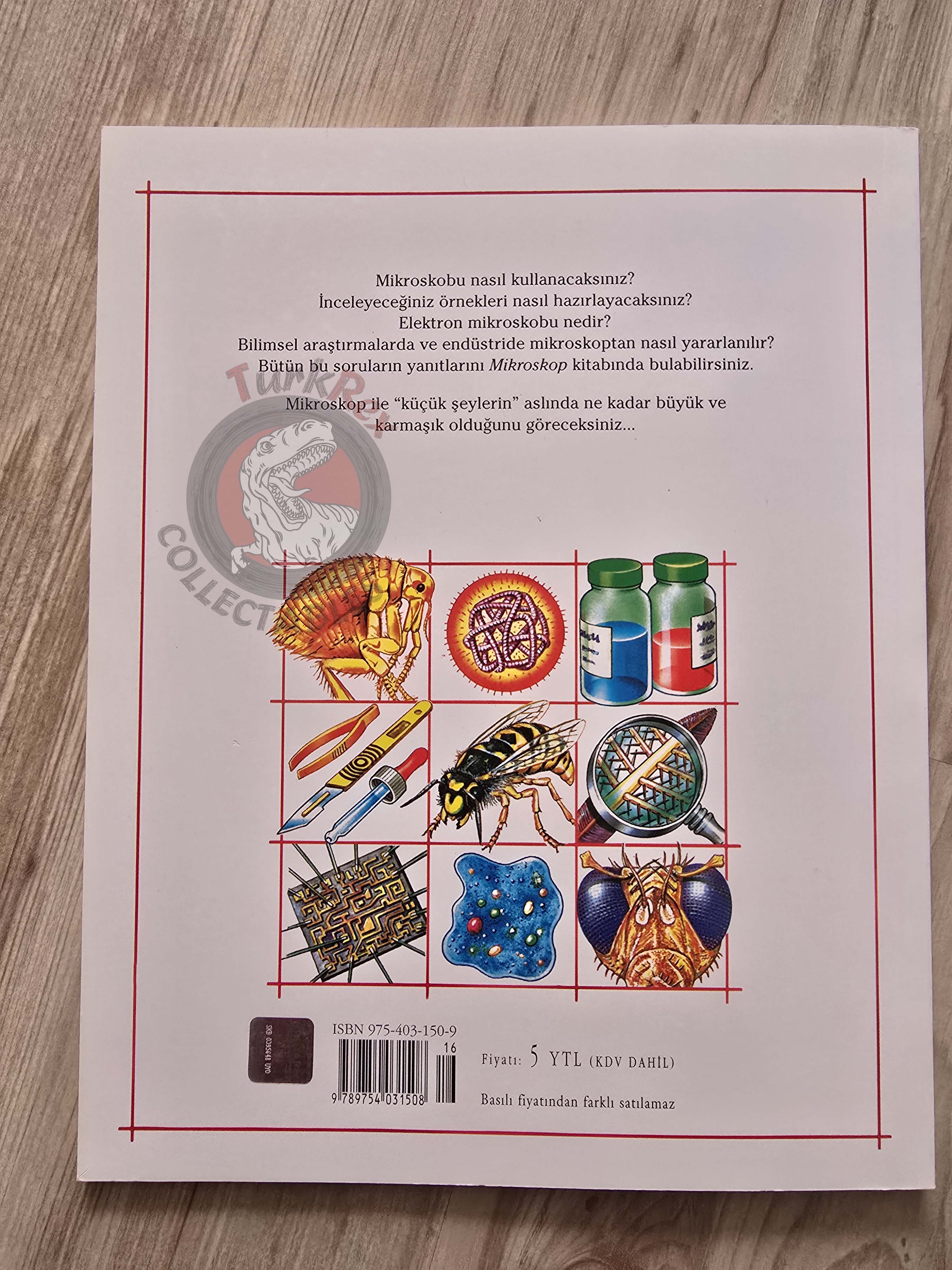 Chris Oxlade & Corinne Stockley – The World Of The Microscope 2007 Turkish Book Turkey