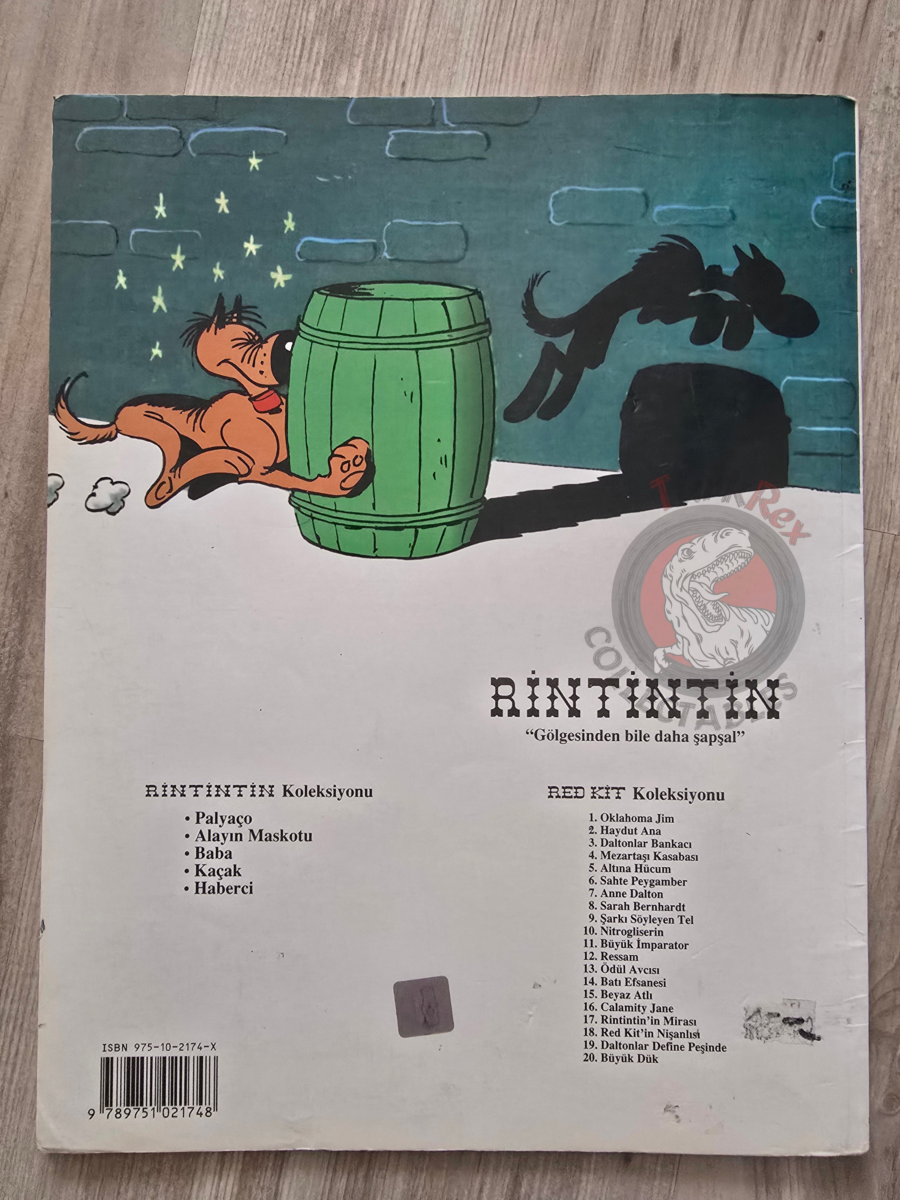 Rantanplan – Le Messager 2004 Turkish Comic Turkey Lucky Luke