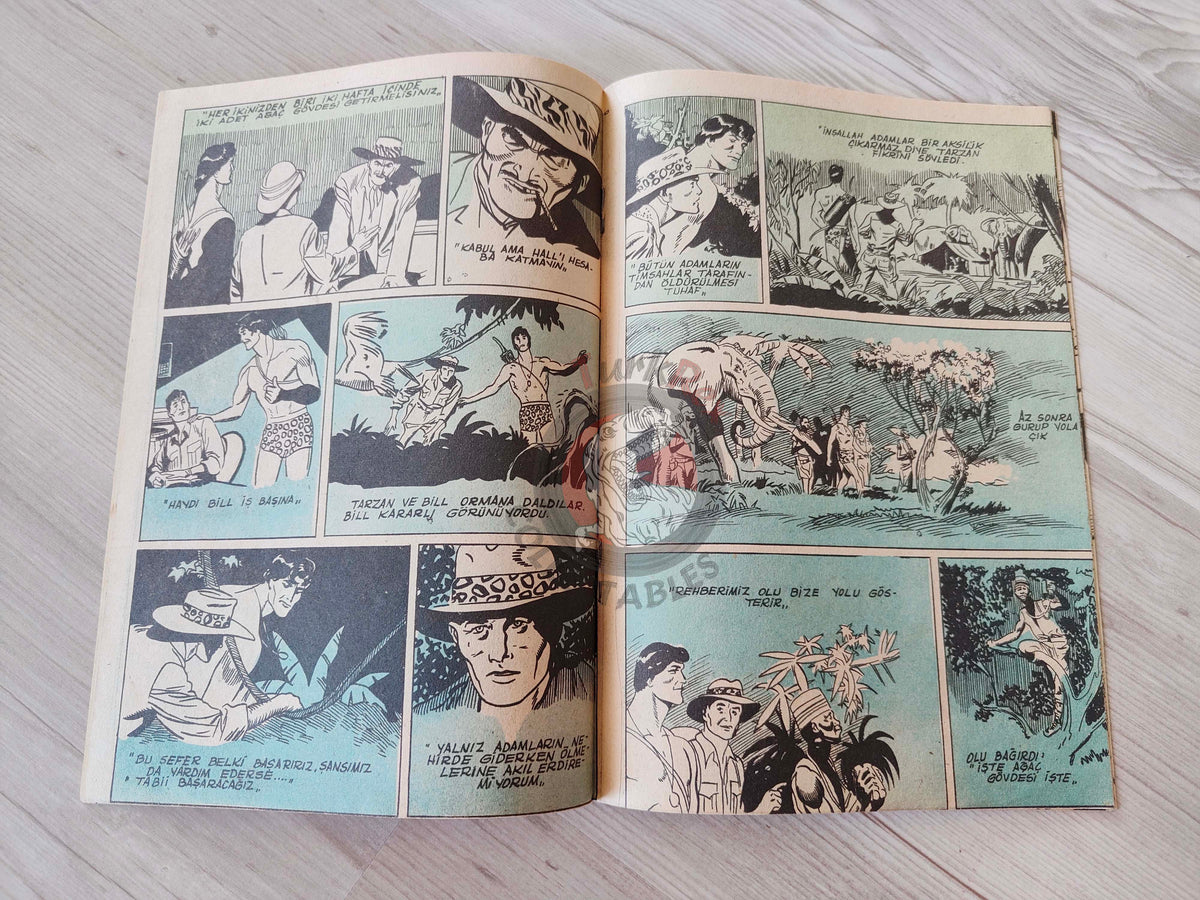 Tarzan Vakvak Özel #4 1957 Turkish Comic Turkey