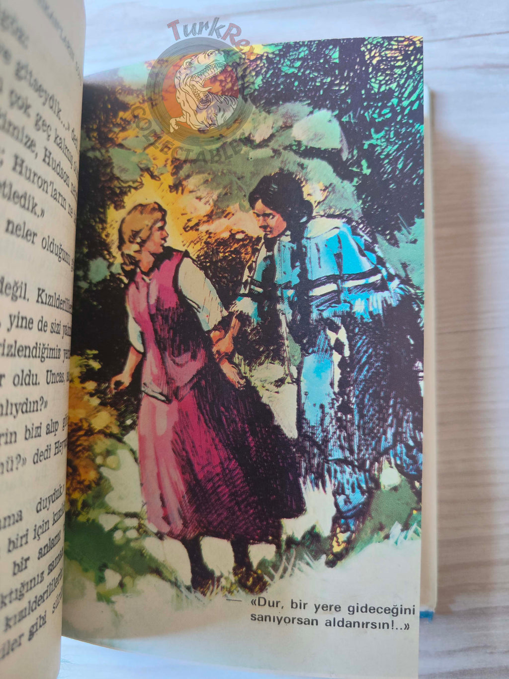 J. F. Cooper – The Last of the Mohicans 1971 HC/DJ Turkish Book Turkey Illustrated