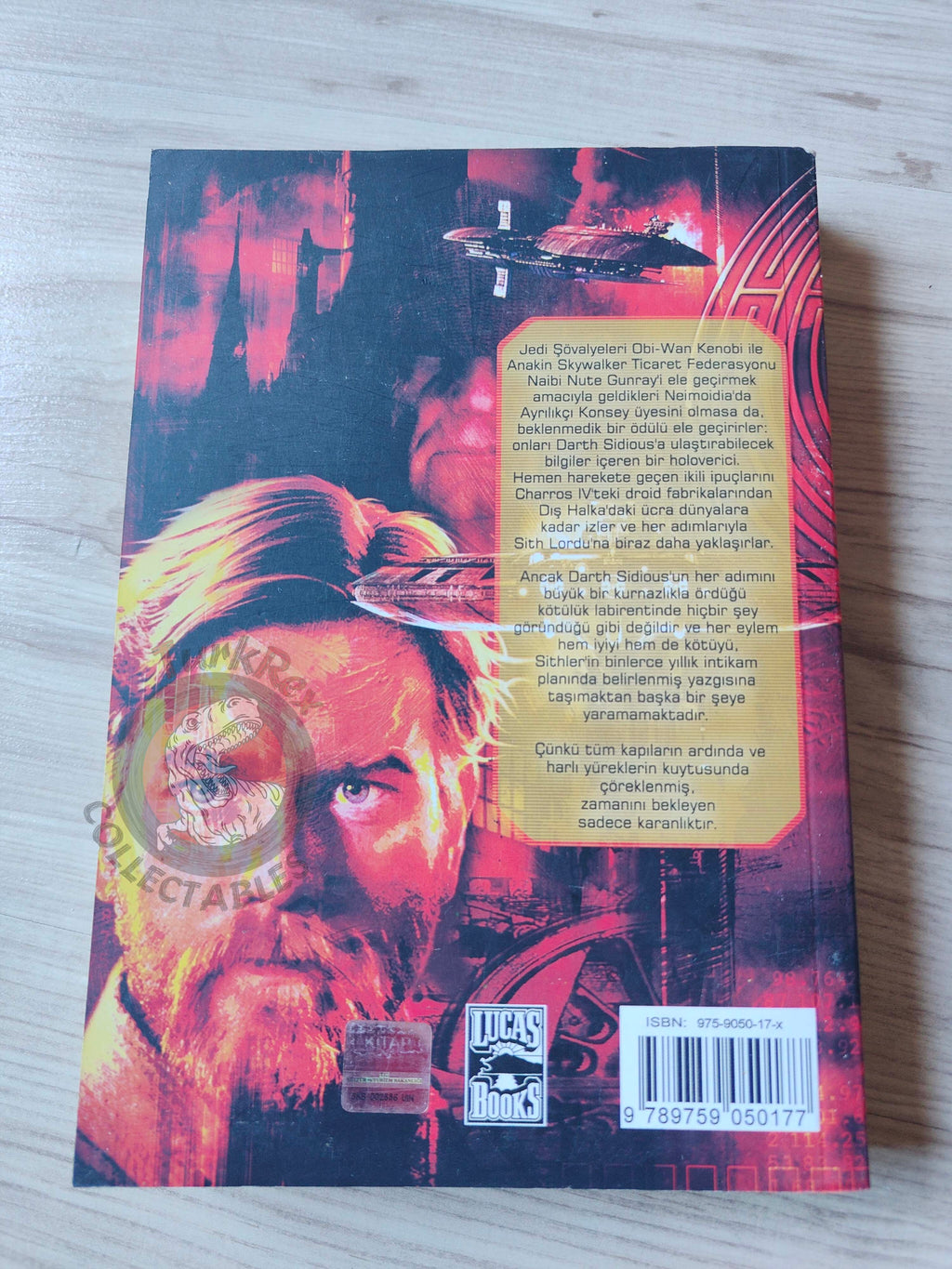 James Luceno – Star Wars: Labyrinth of Evil 2005 1st Turkish Book Turkey