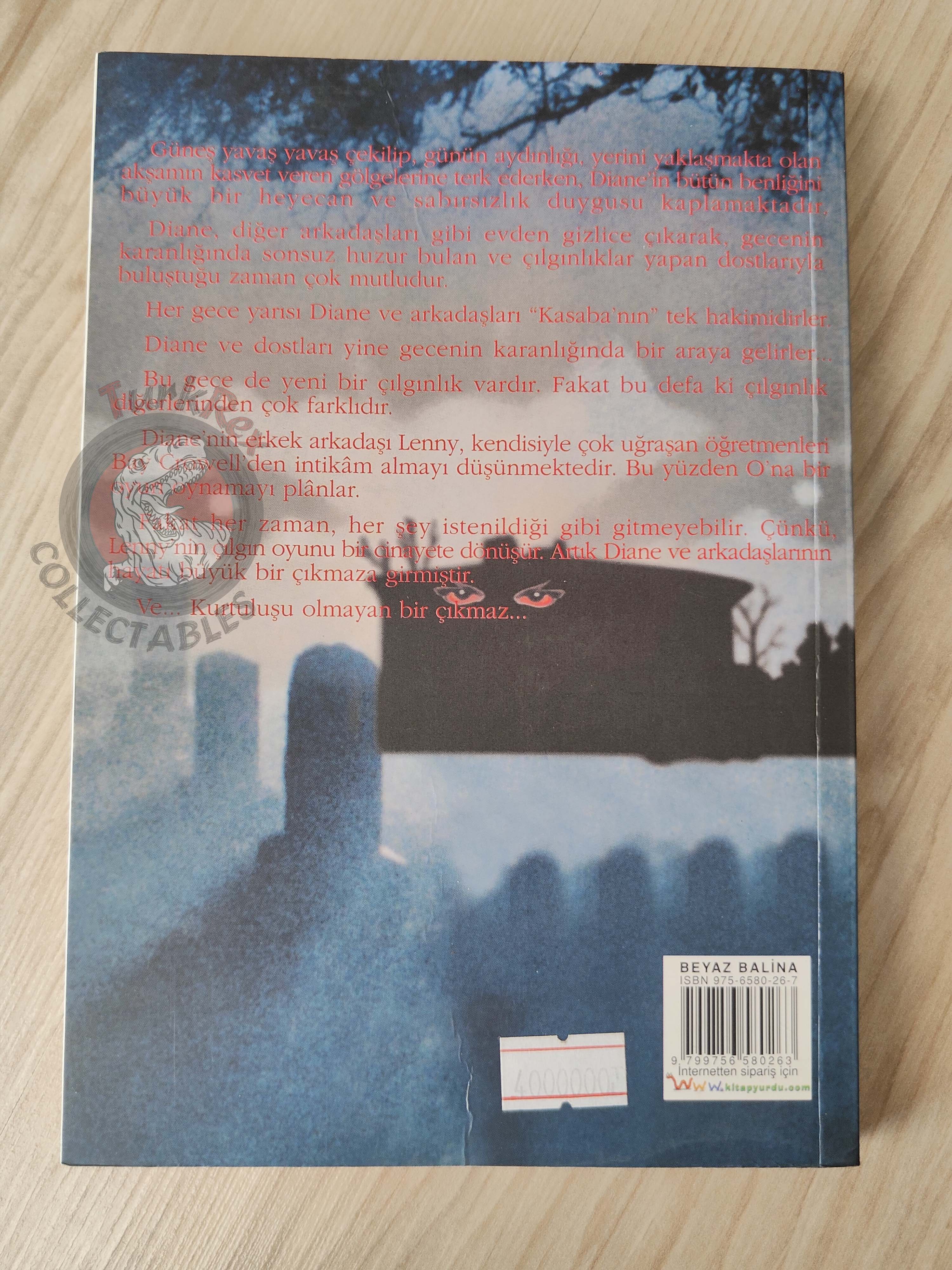 R. L. Stine – Night Games 2001 1st Turkish Book Turkey