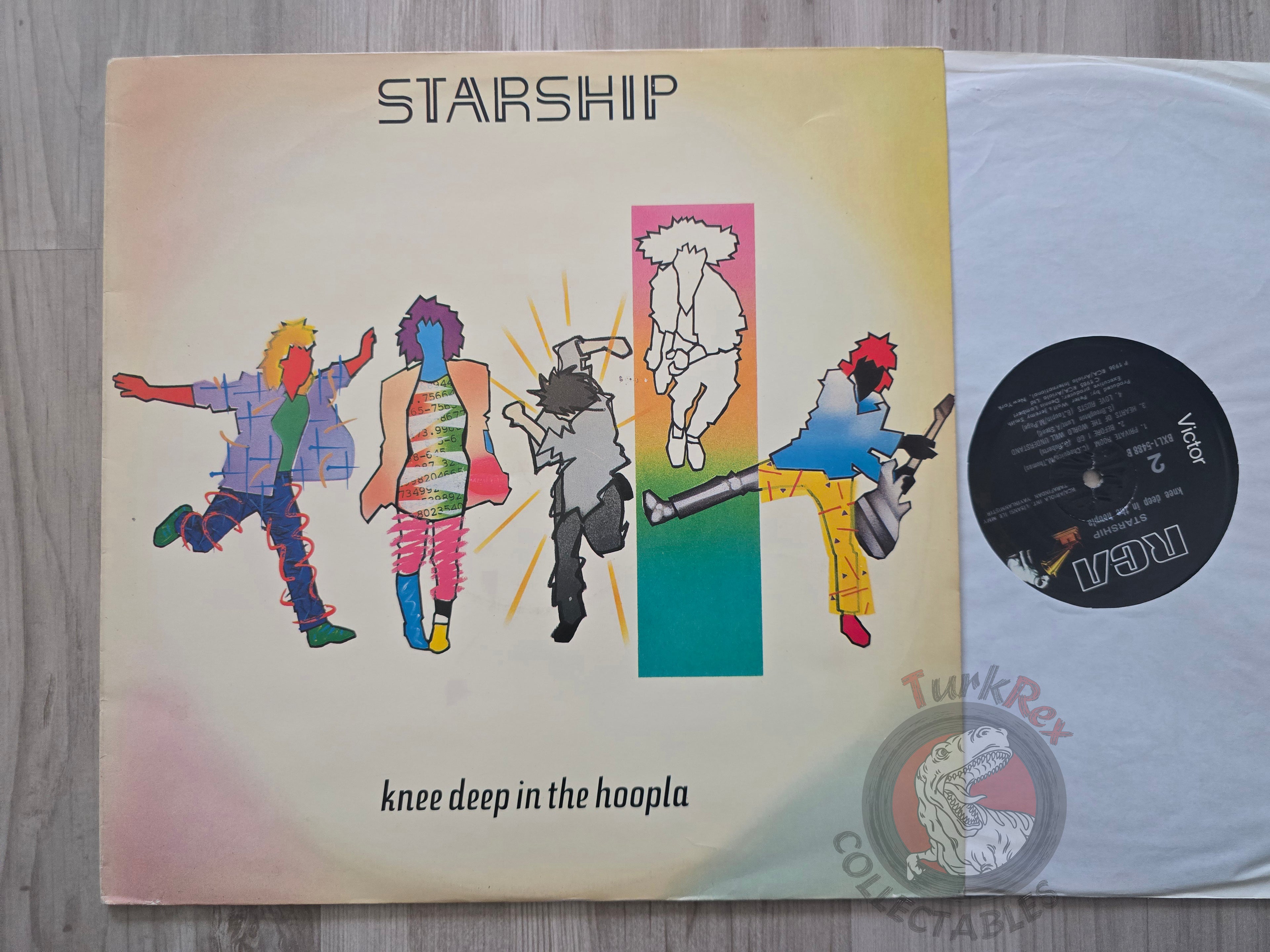 Starship – Knee Deep In The Hoopla Turkish Pressing Vinyl Turkey Edition