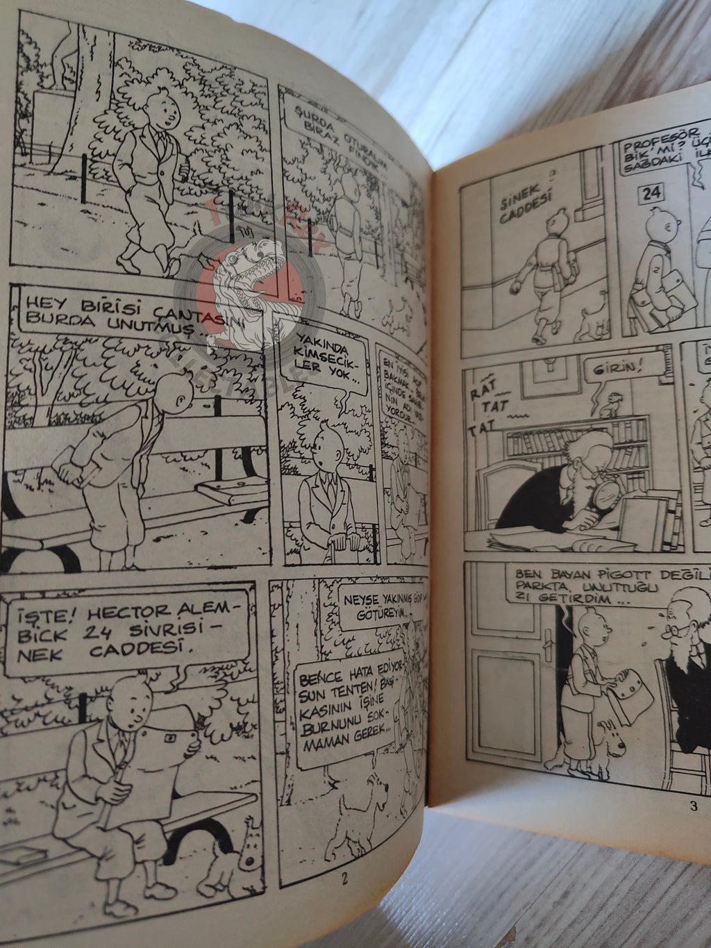 Tintin – King Ottokar’s Sceptre mid 1980s Turkish Edition Comic Turkey 1