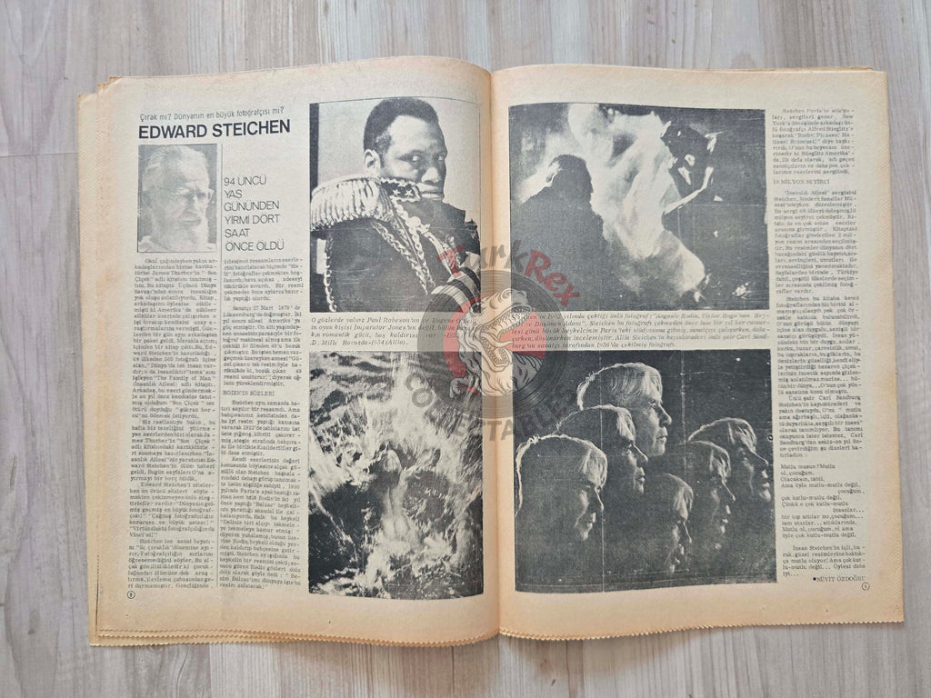 Milliyet Sanat Magazin 1973 Marlon Brando and Oscar Night Turkish Mag Turkey Edward Steichen