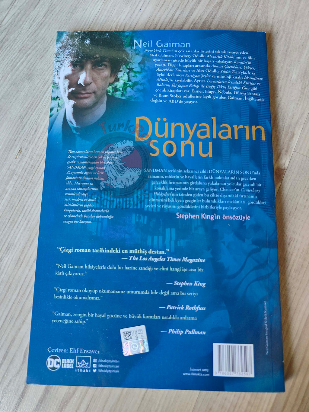 The Sandman Vol #8: Worlds End Turkish Comic Turkey
