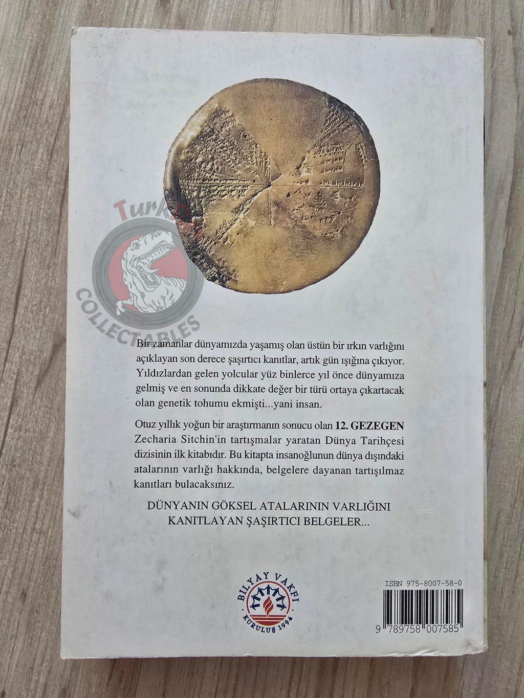 Zecharia Sitchin – The 12th Planet 1998 Turkish Book Turkey