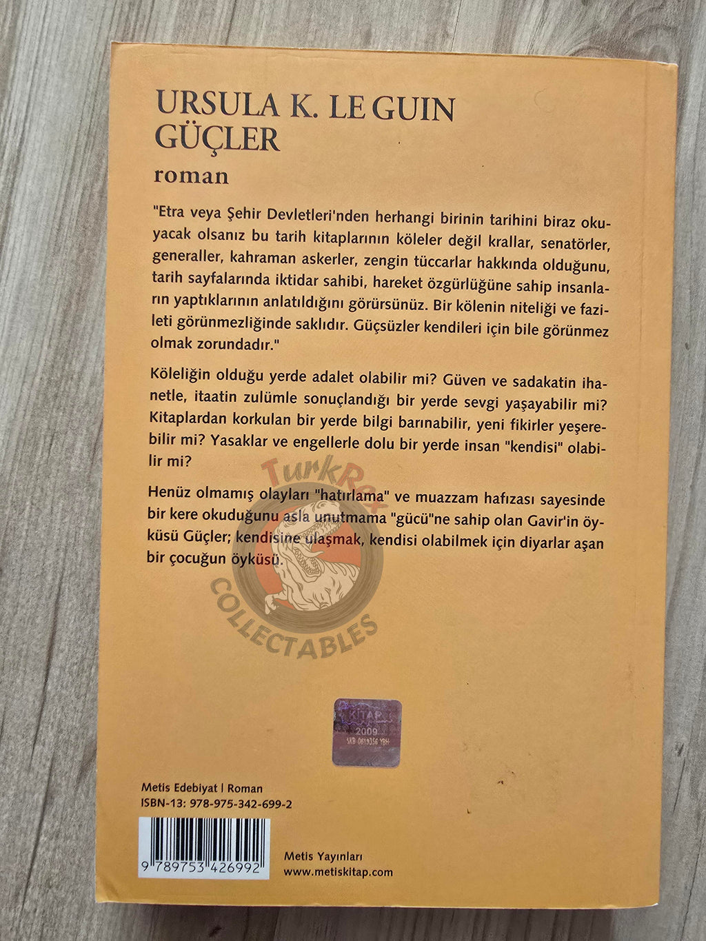 Ursula K. Le Guin – Powers 2010 Turkish Book Turkey