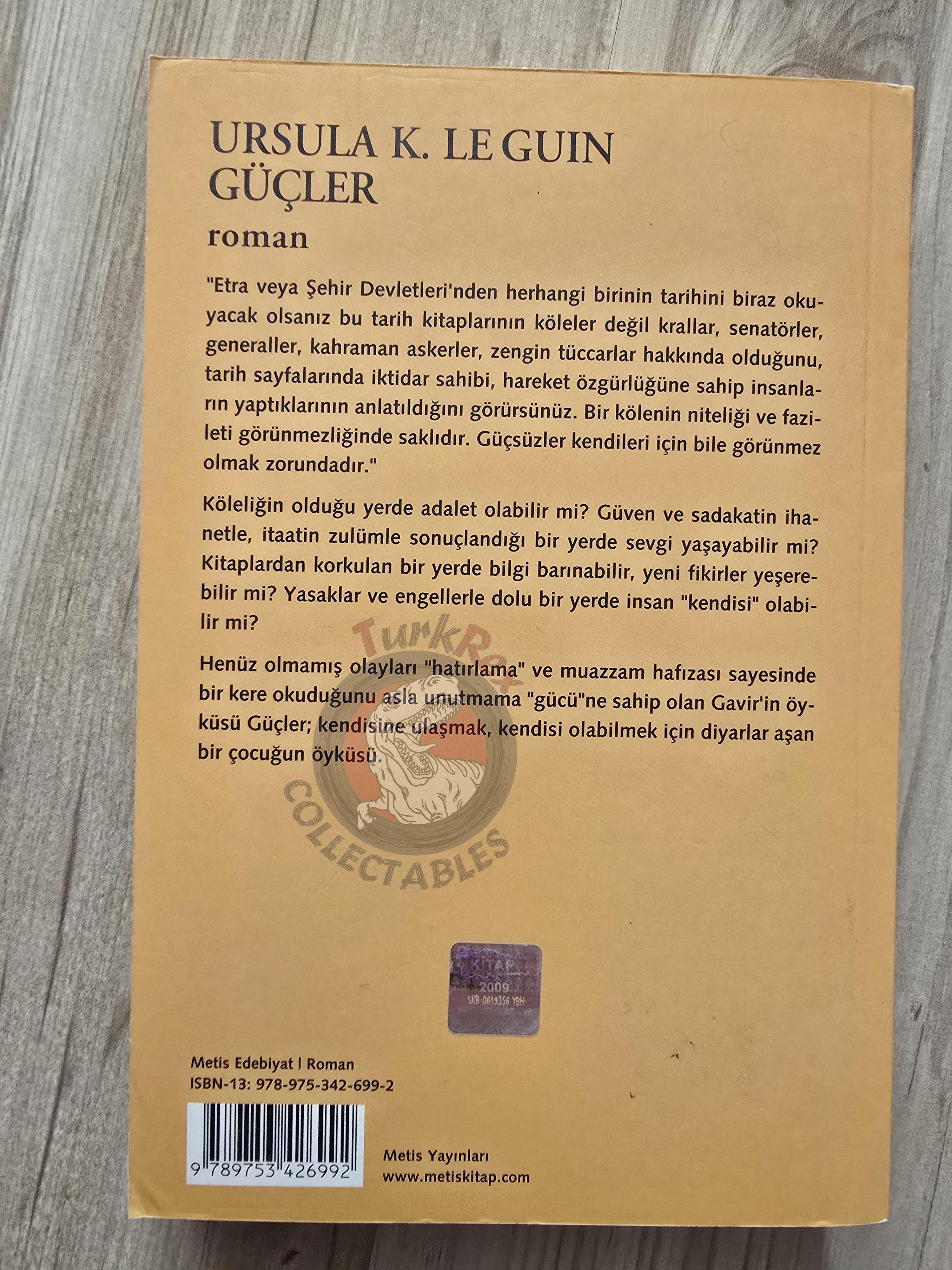 Ursula K. Le Guin – Powers 2010 Turkish Book Turkey