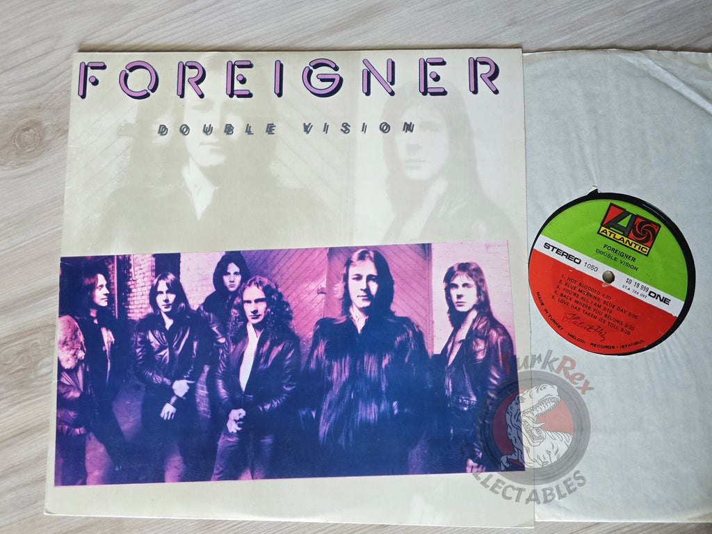 Foreigner – Double Vision Turkish Pressing Vinyl Turkey Edition