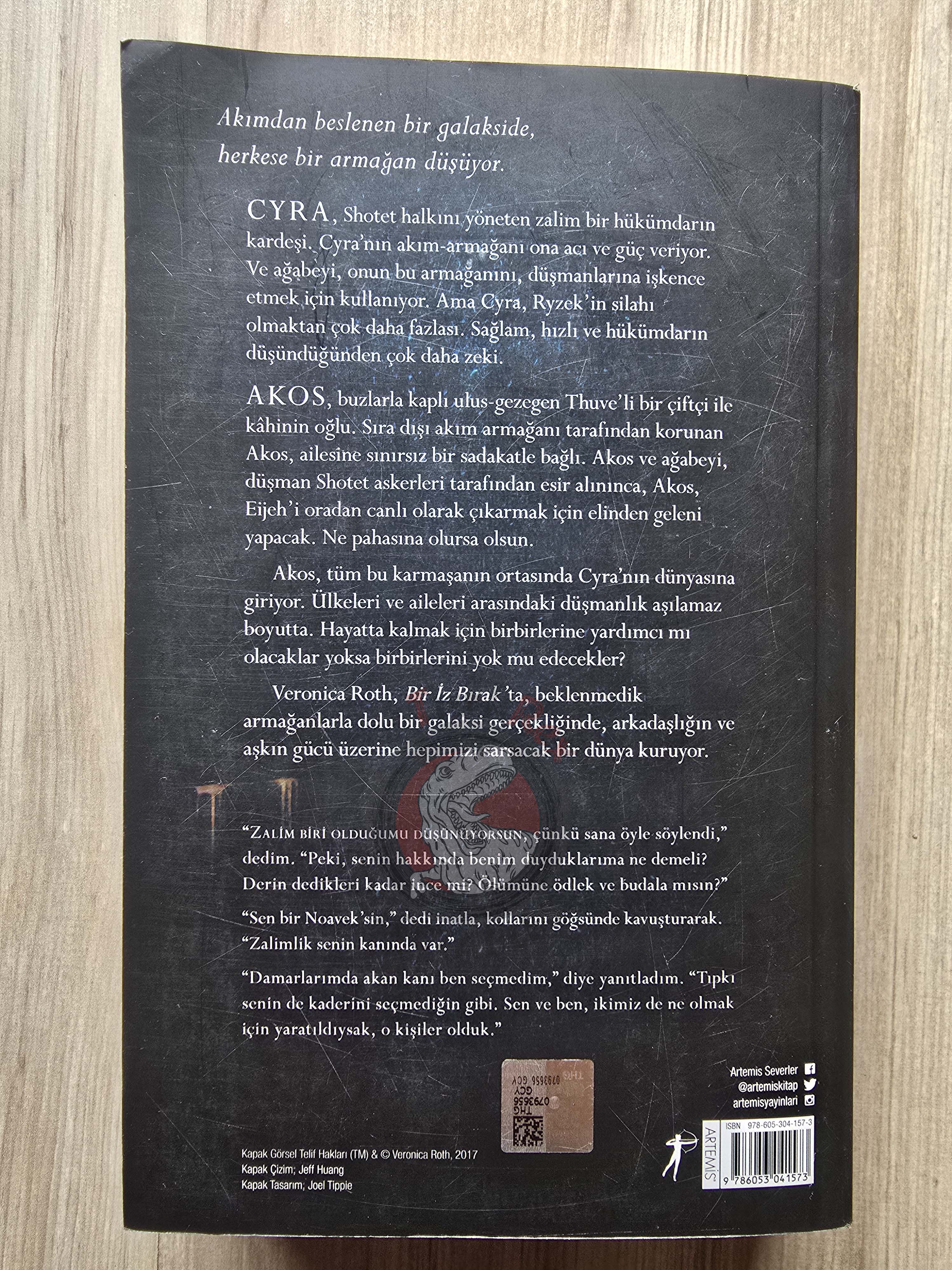 Veronica Roth – Carve the Mark 2017 1st Turkish Book Turkey