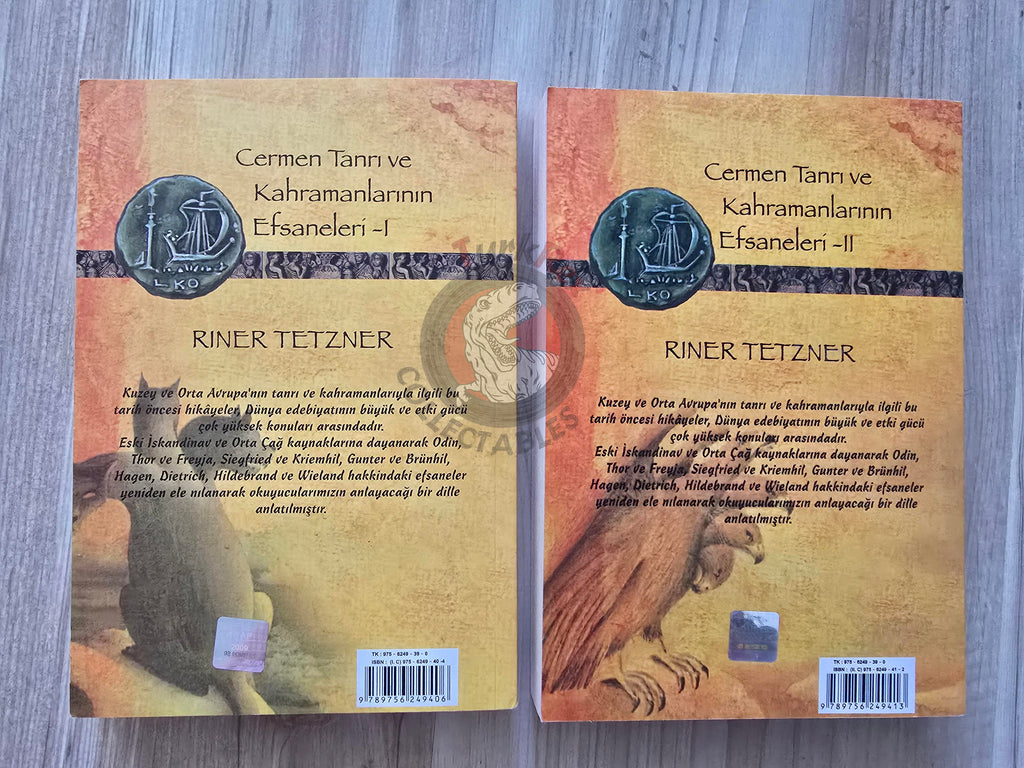 Riner Tetzner – Germanic Myths and Legends 2010 Turkish Book Turkey