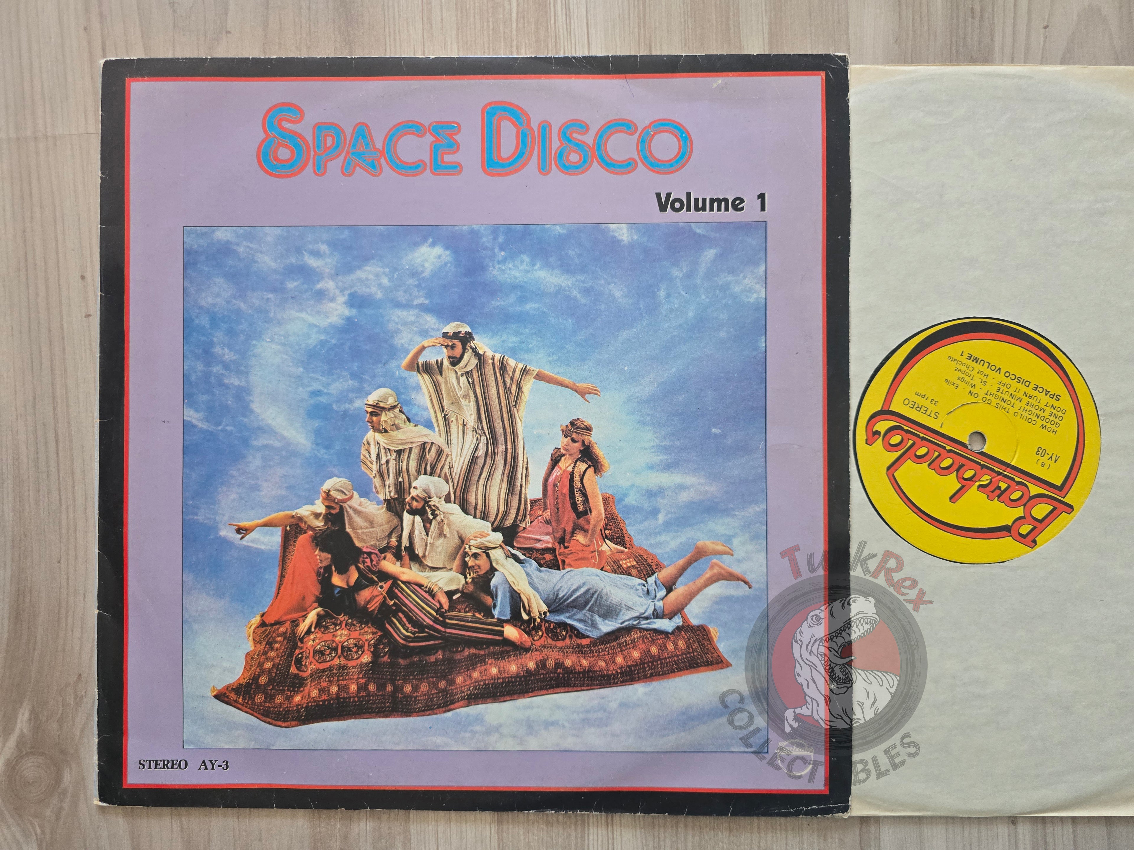 Various – Space Disco Volume 1 Turkish Pressing Vinyl Turkey Edition Wings