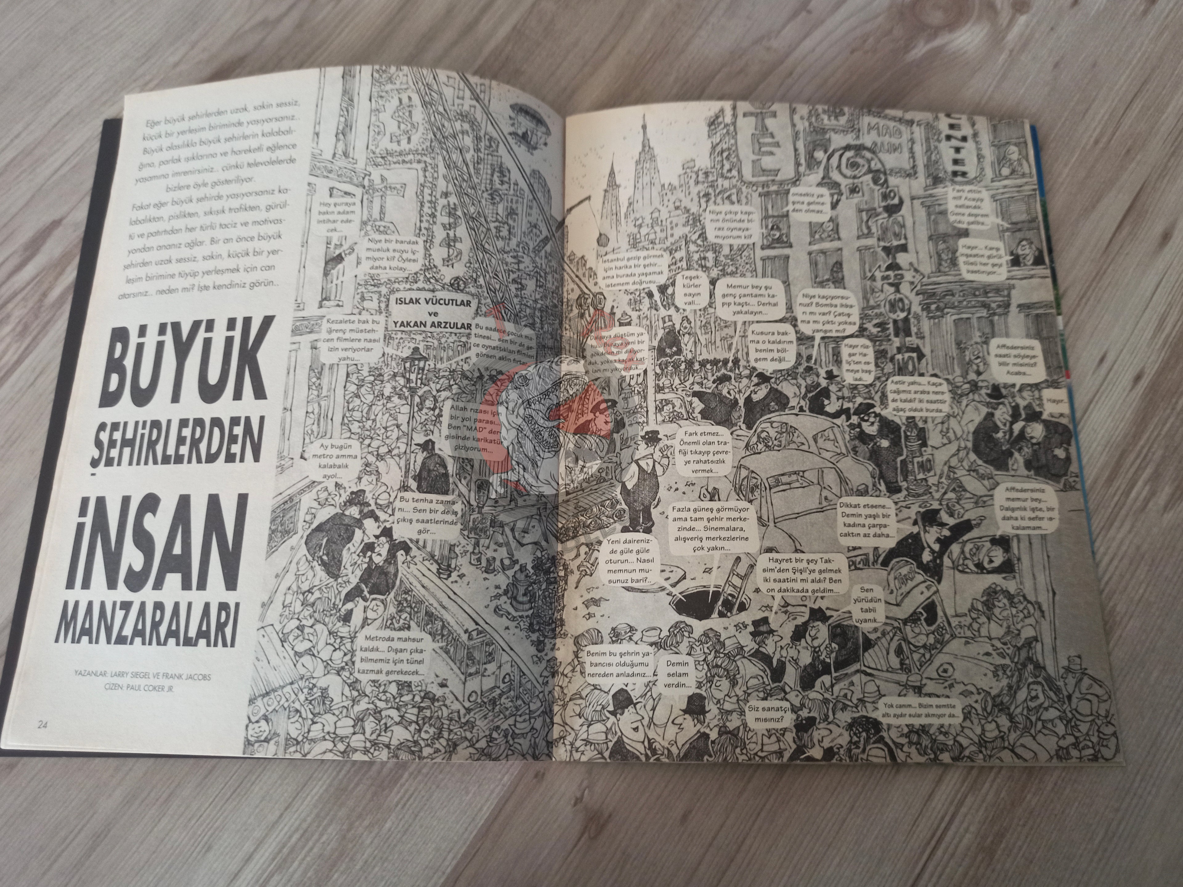 Mad Magazine #7 2001 Turkish Comic Turkey Sergio Aragonés Don Martin